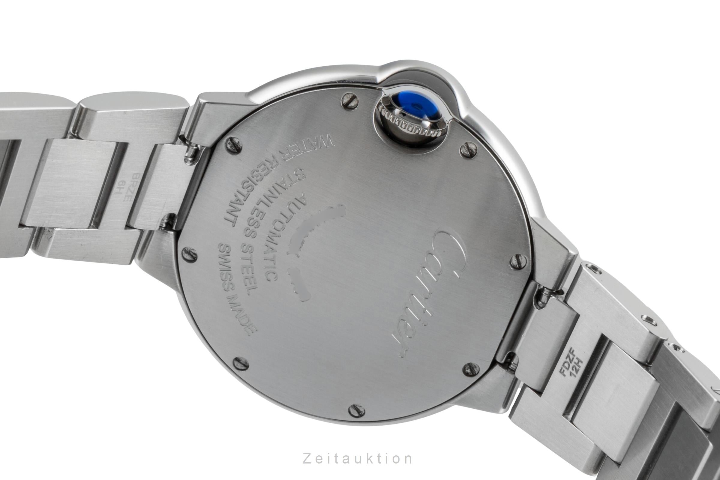 Cartier Bollon Bleu Diamant Zifferblatt Stahl Gold Automatik Ref. WE902074 [2506111]