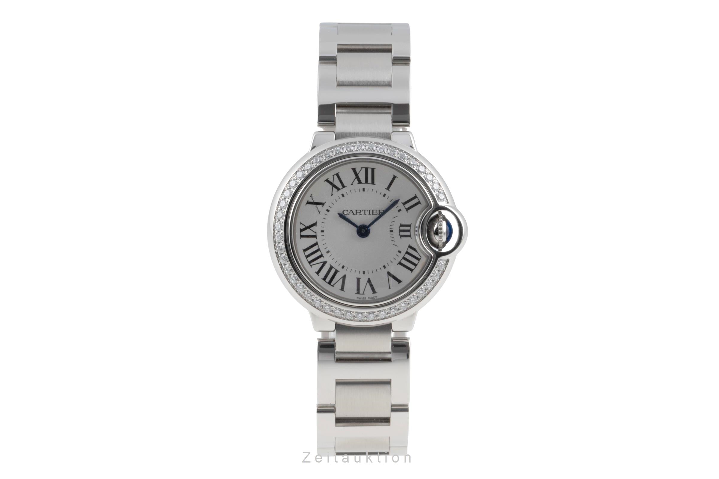 Cartier Ballon Bleu de Cartier acero cuarzo reloj para damas  W4BB0015  [2506114]