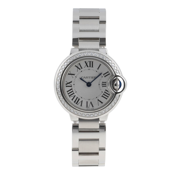 Cartier Ballon Bleu de Cartier acero cuarzo reloj para damas  W4BB0015  [2506114]