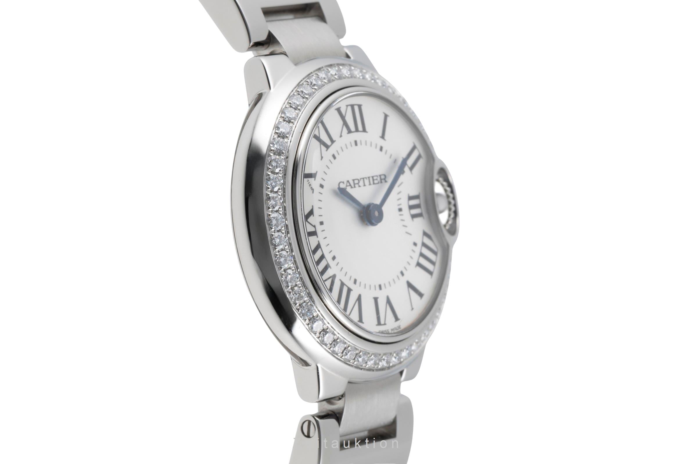 Cartier Ballon Bleu de Cartier acero cuarzo reloj para damas  W4BB0015  [2506114]
