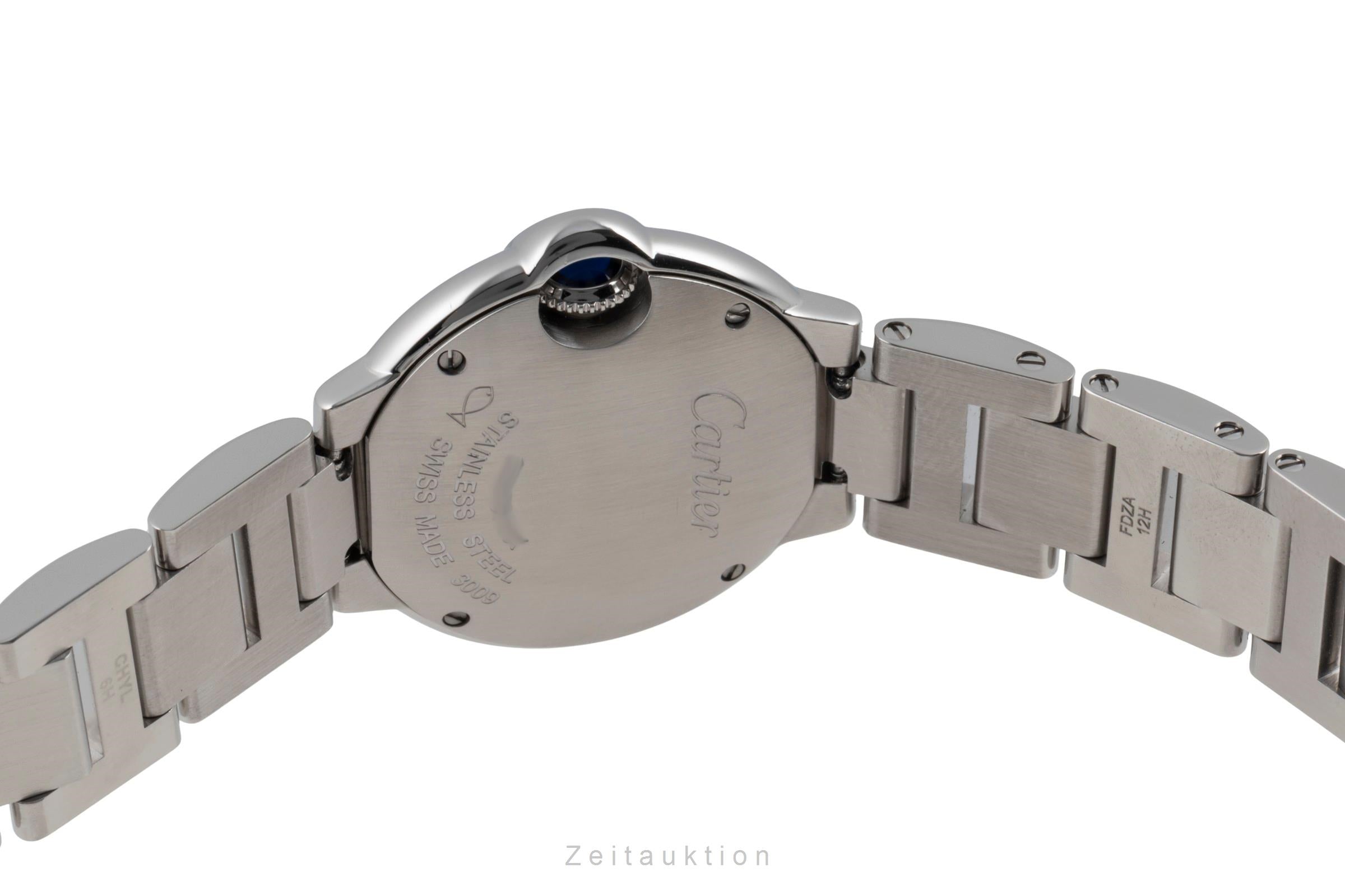 Cartier Ballon Bleu de Cartier acero cuarzo reloj para damas  W4BB0015  [2506114]