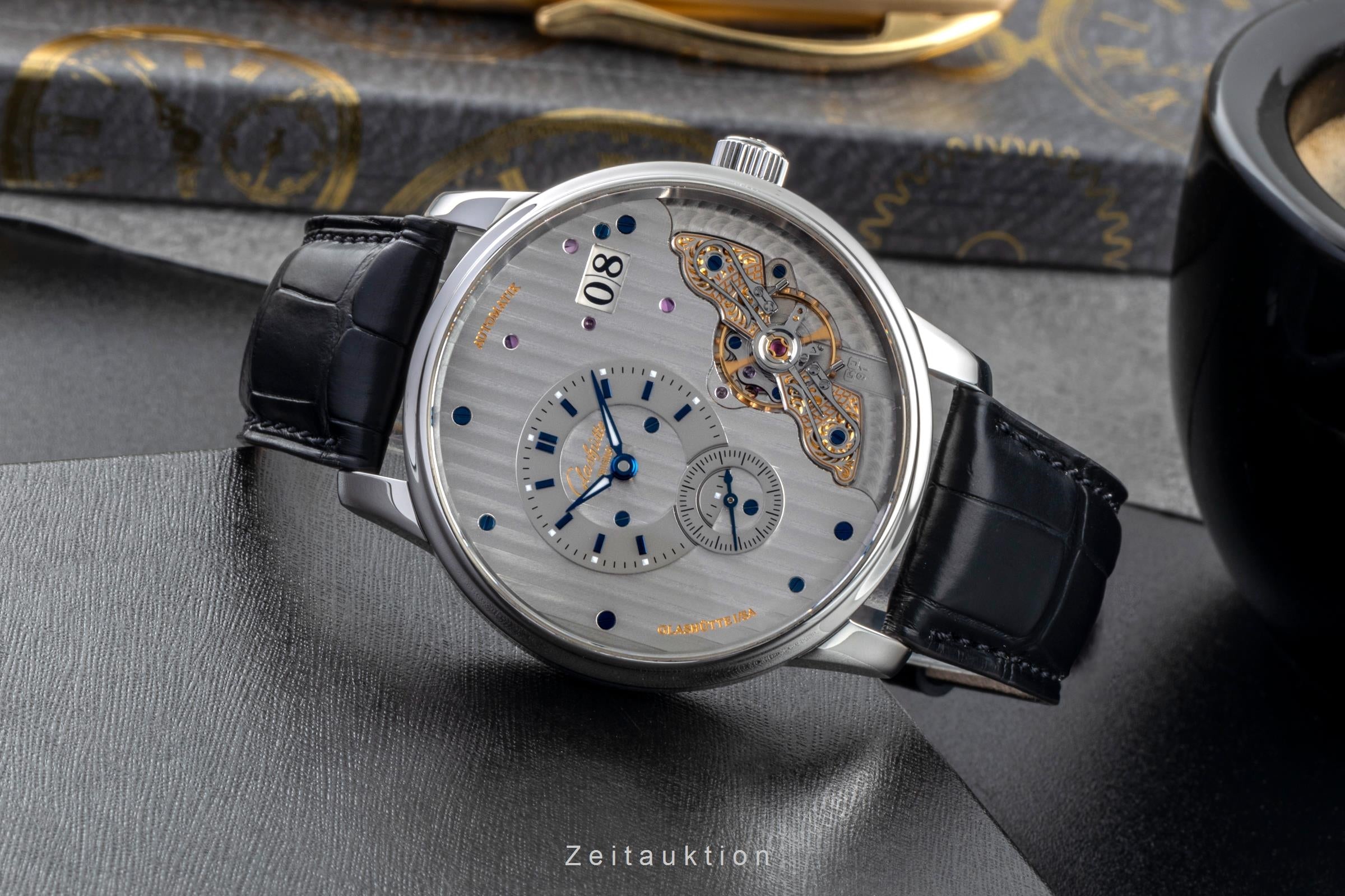 Glashütte PanoMaticInverse Stahl Automatik Herrenuhr Ref. 1-91-02-02-02-30  [2506115]