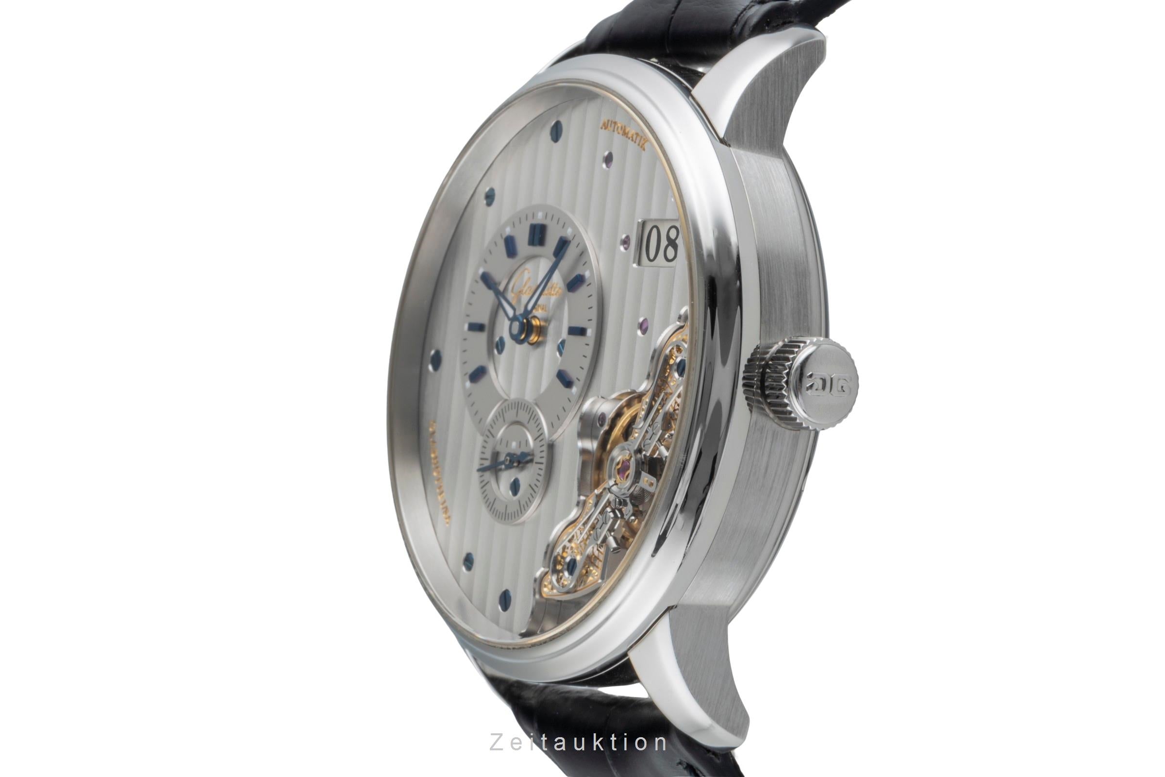 Glashütte PanoMaticInverse Stahl Automatik Herrenuhr Ref. 1-91-02-02-02-30  [2506115]