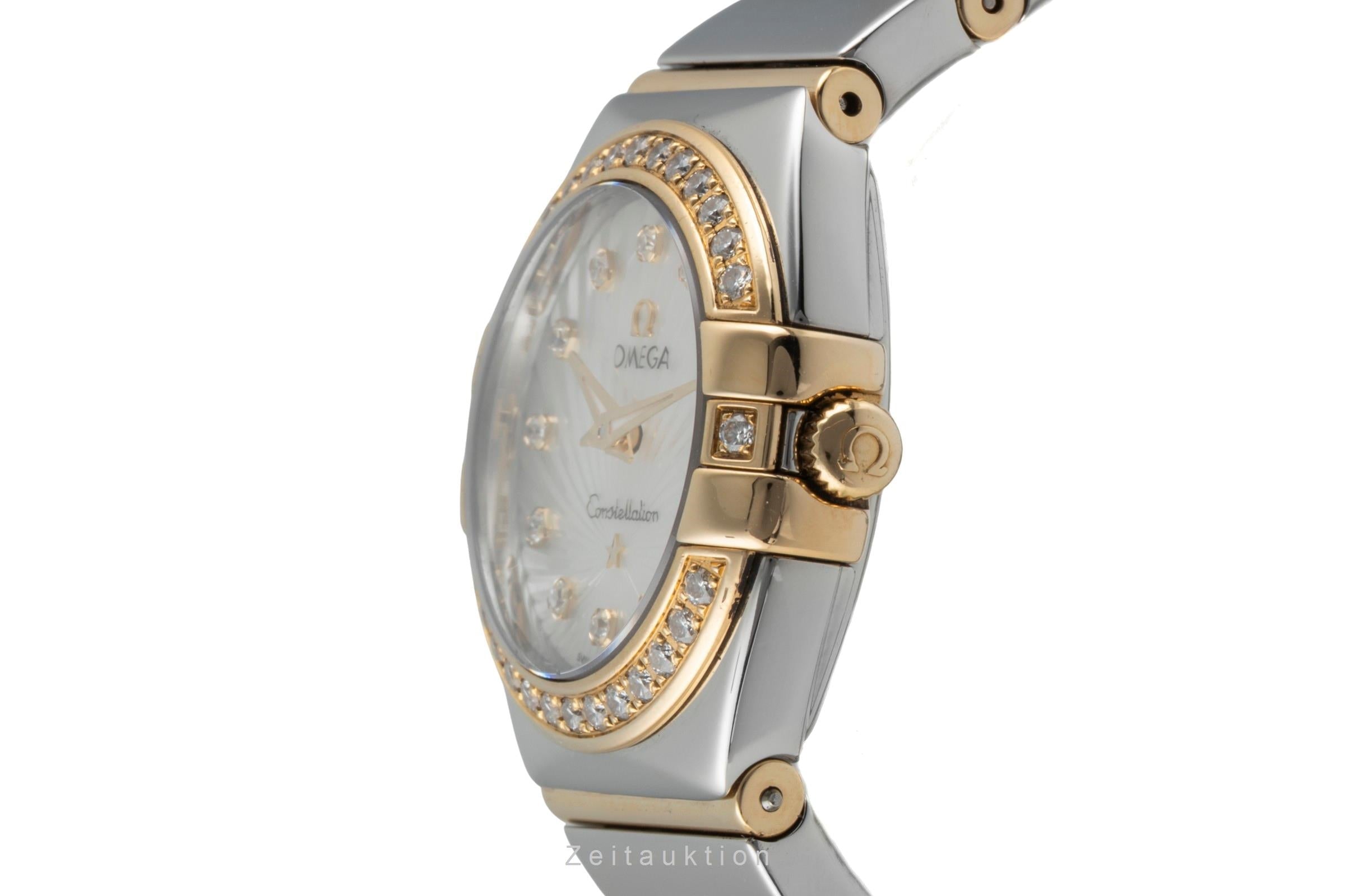 Omega Constellation Stahl/Rotgold MOP Diamanten Ref.123.25.24.60.55.006  [2506116]