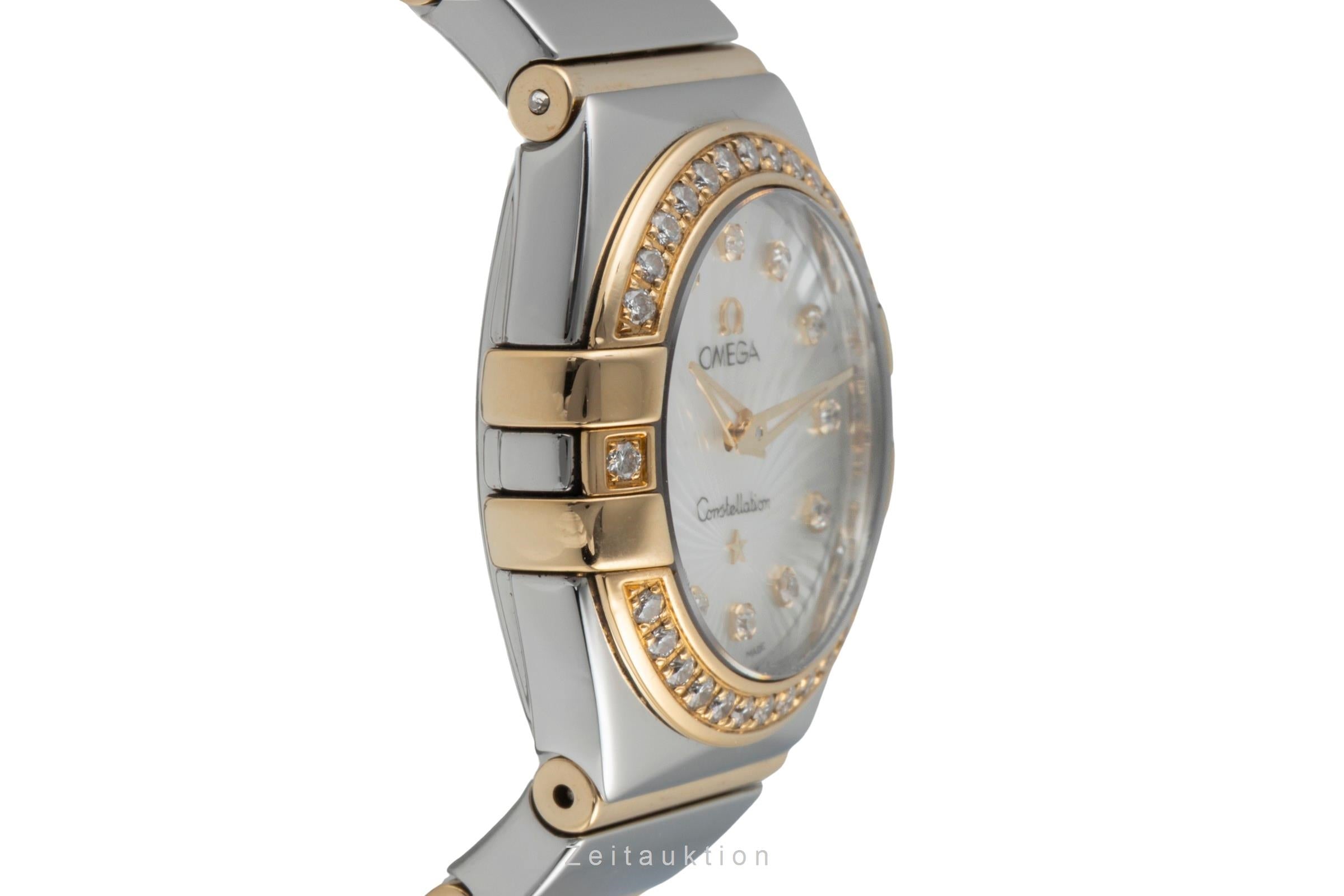 Omega Constellation Stahl/Rotgold MOP Diamanten Ref.123.25.24.60.55.006  [2506116]