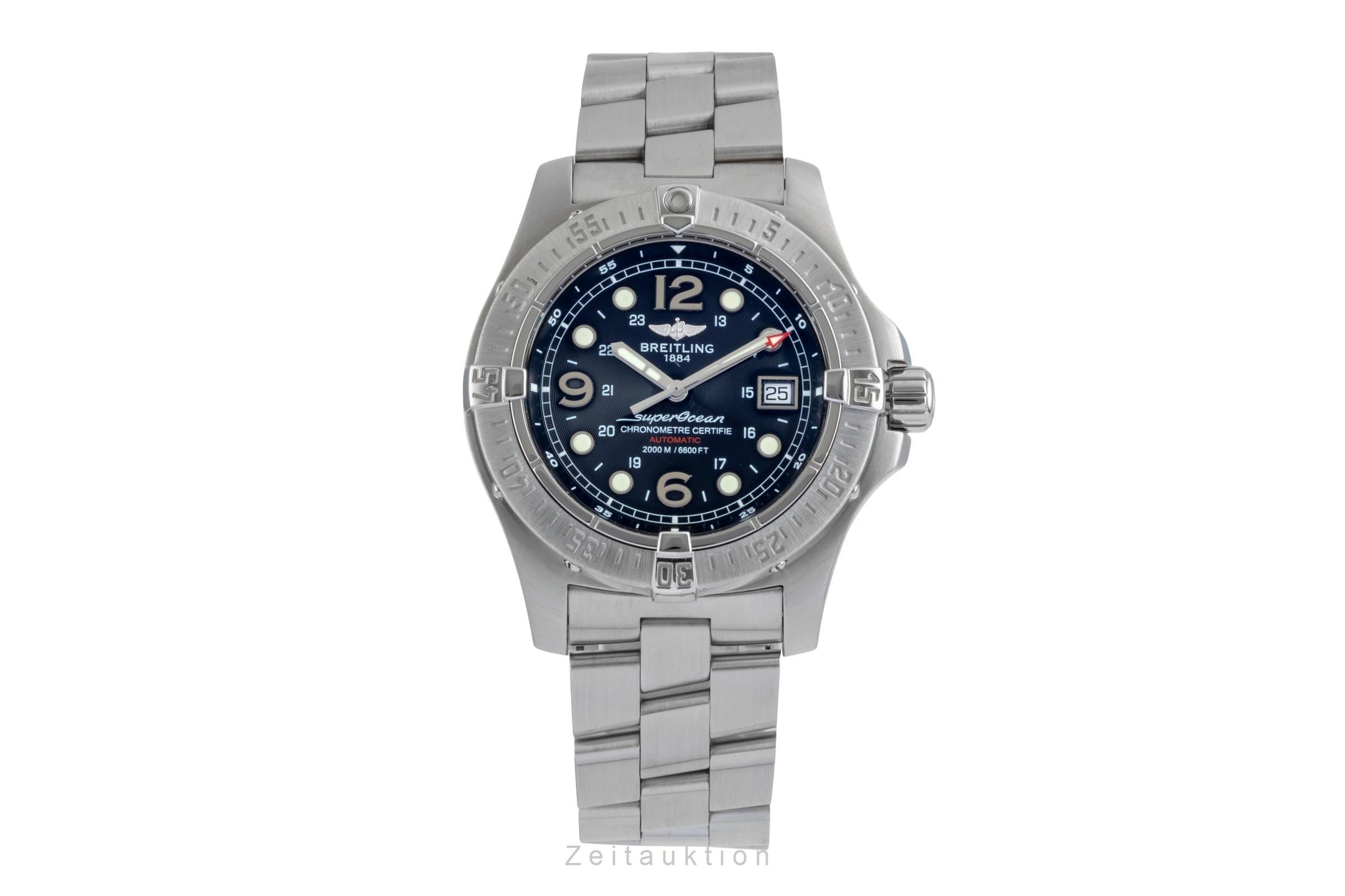 Breitling Superocean Chronometre 2000M Steelfish Edelstahl Automatik Ref. A17390 [2506119]