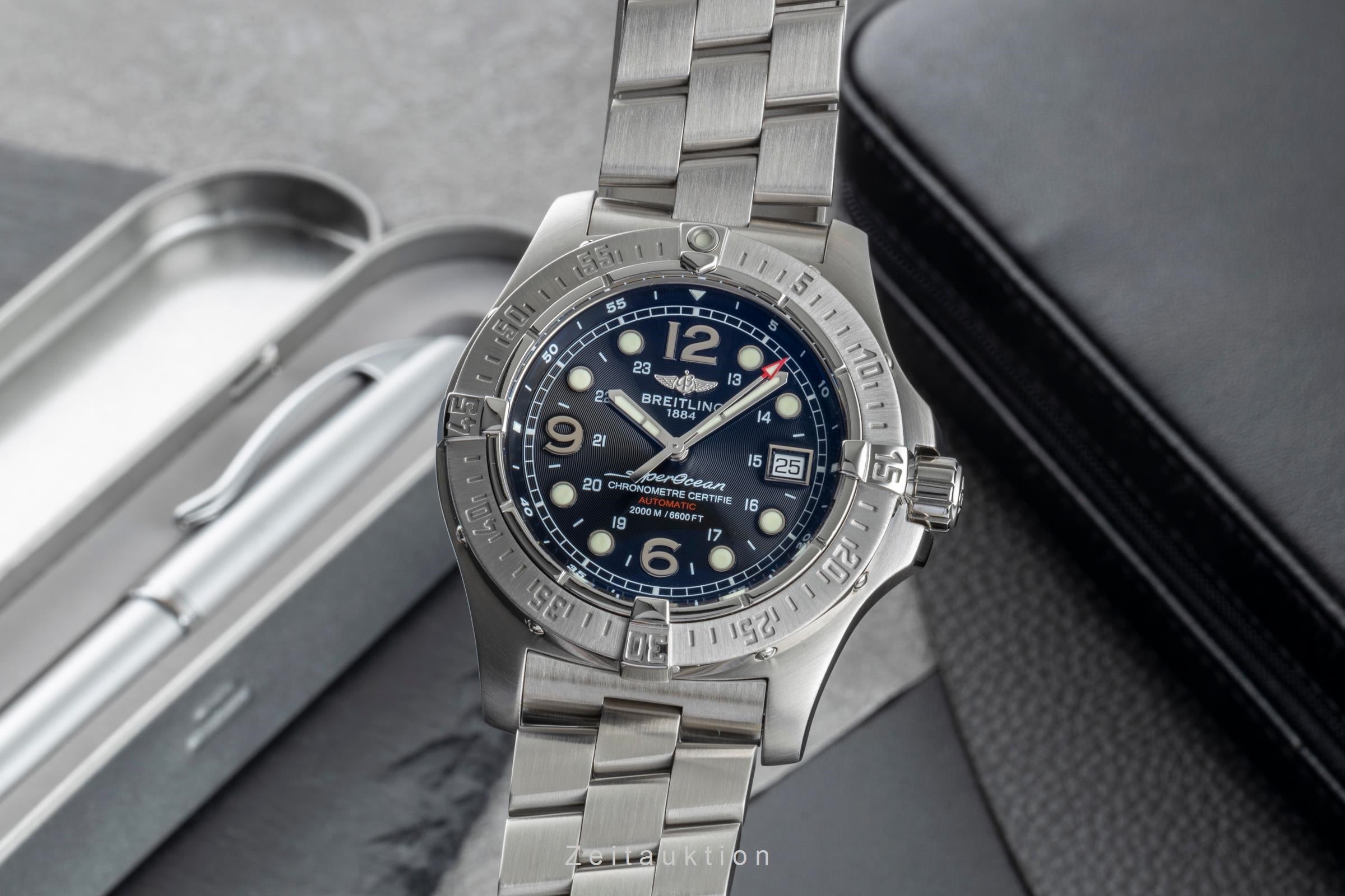 Breitling Superocean Chronometre 2000M Steelfish Edelstahl Automatik Ref. A17390 [2506119]