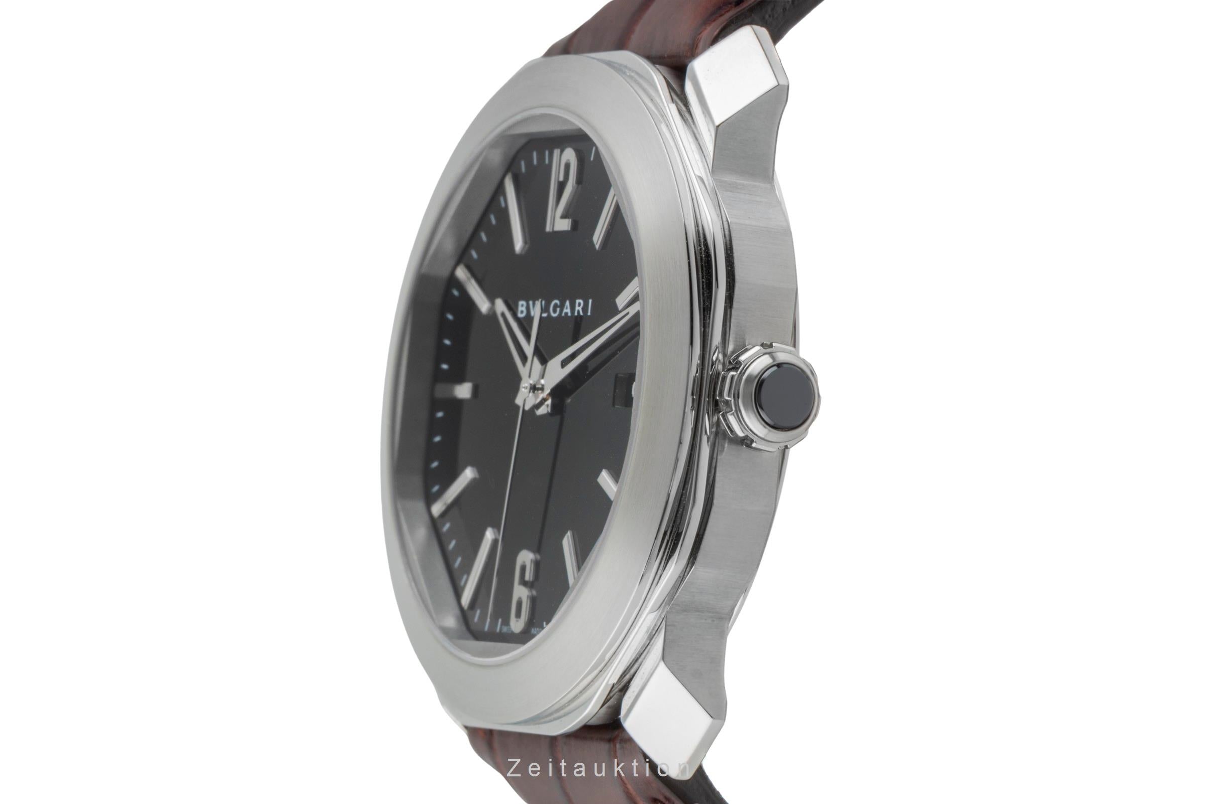Bvlgari Octo Roma acciaio automatismo orologio da uomo 102705  OC 41 S LP: 7900EUR  [2506124]