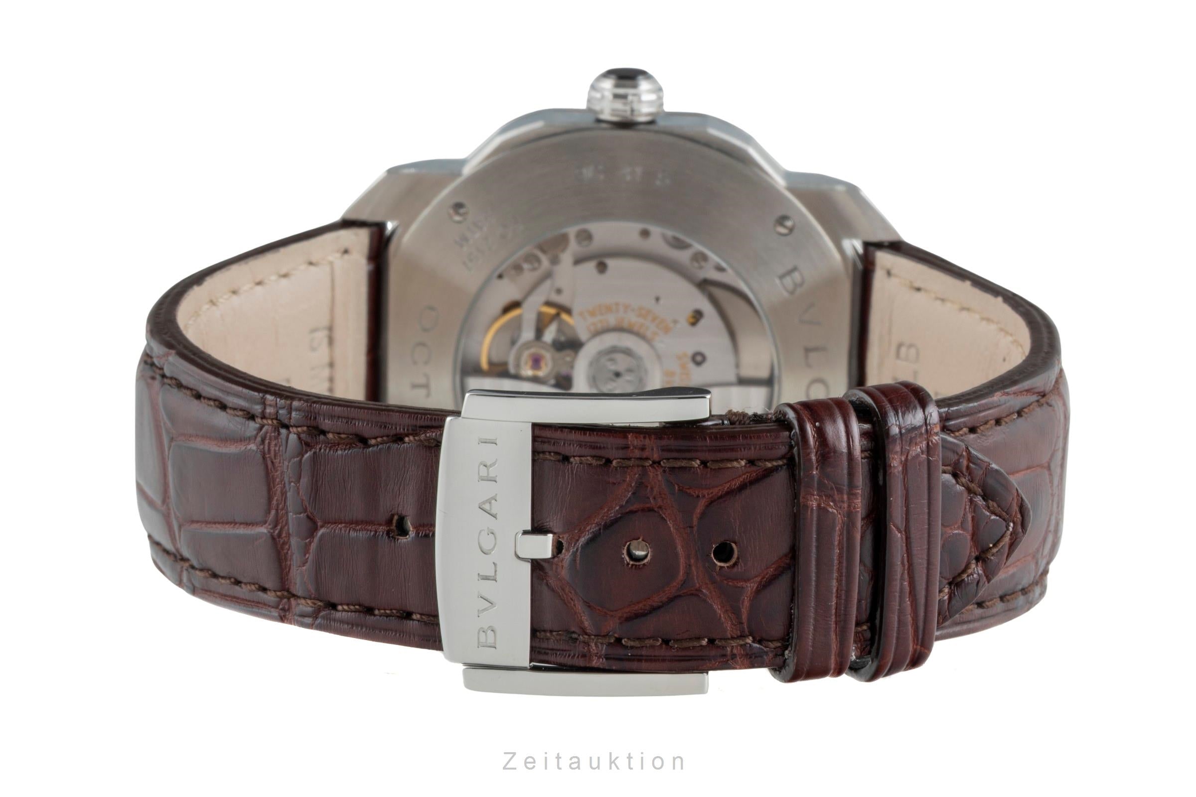 Bvlgari Octo Roma acciaio automatismo orologio da uomo 102705  OC 41 S LP: 7900EUR  [2506124]