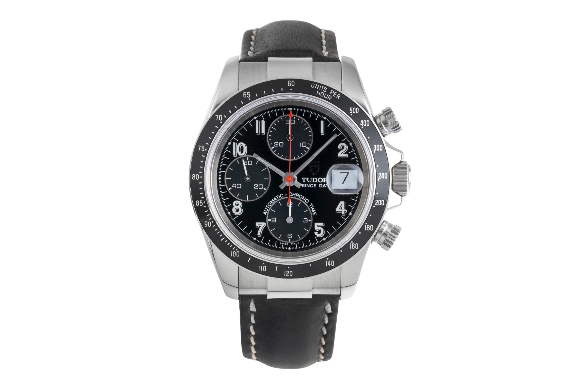 Tudor Prince Date cronógrafo acero automático reloj para caballeros 79260P  [2506125]