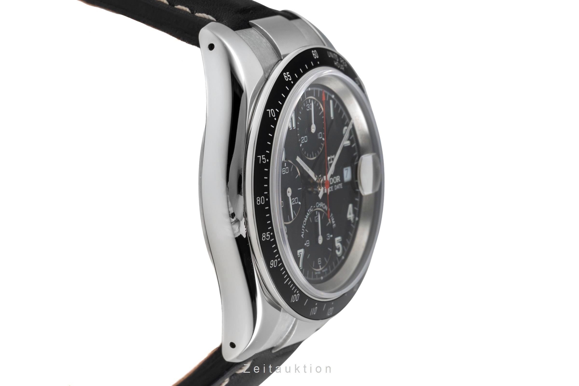 Tudor Prince Date cronografo acciaio automatismo orologio da uomo 79260P  [2506125]