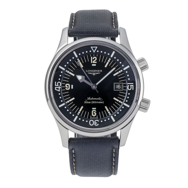 Longines Legend Diver acier automatique montre pour hommes L3.674.4.50.0 LP: 2550EUR  [2506128]