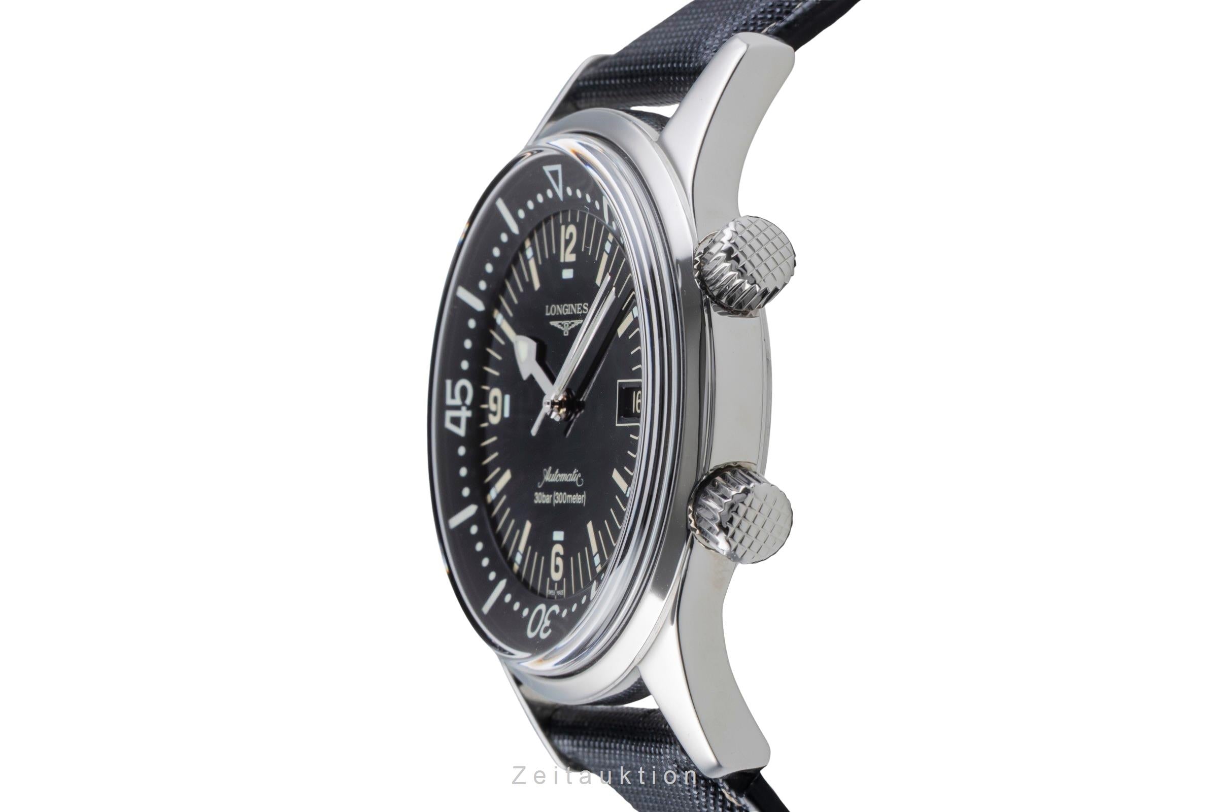 Longines Legend Diver acier automatique montre pour hommes L3.674.4.50.0 LP: 2550EUR  [2506128]