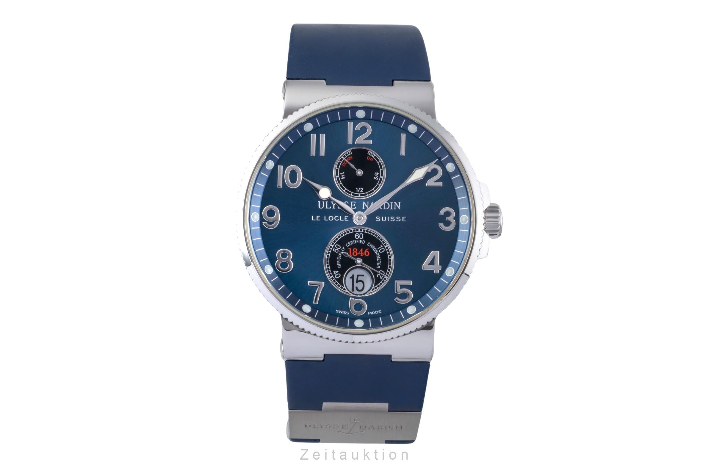 Ulysse Nardin Marine Chronometer Automatik Stahl Ref. 263-66 Box & Papiere 2012 [2506129]