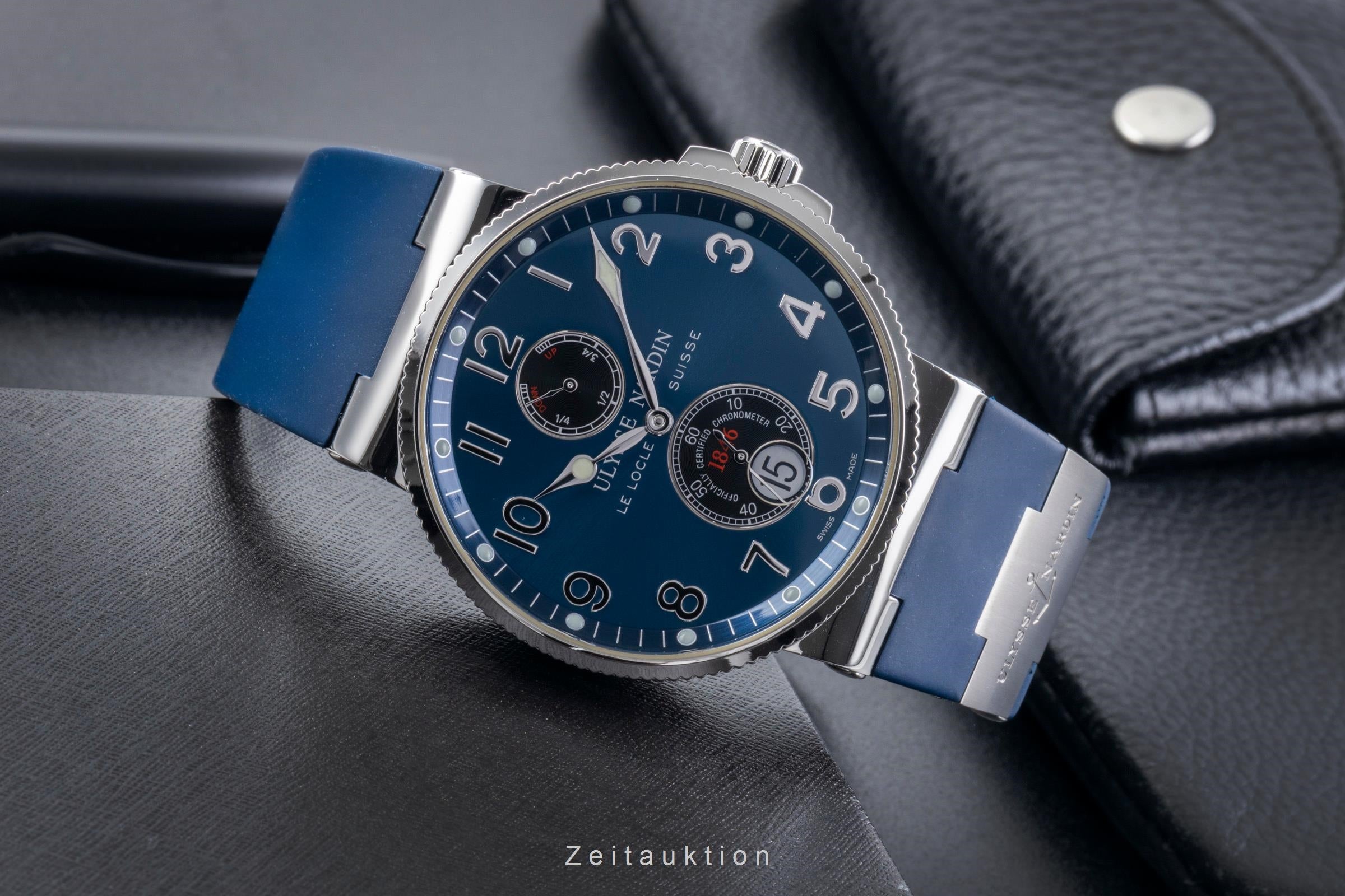Ulysse Nardin Marine Chronometer Automatik Stahl Ref. 263-66 Box & Papiere 2012 [2506129]