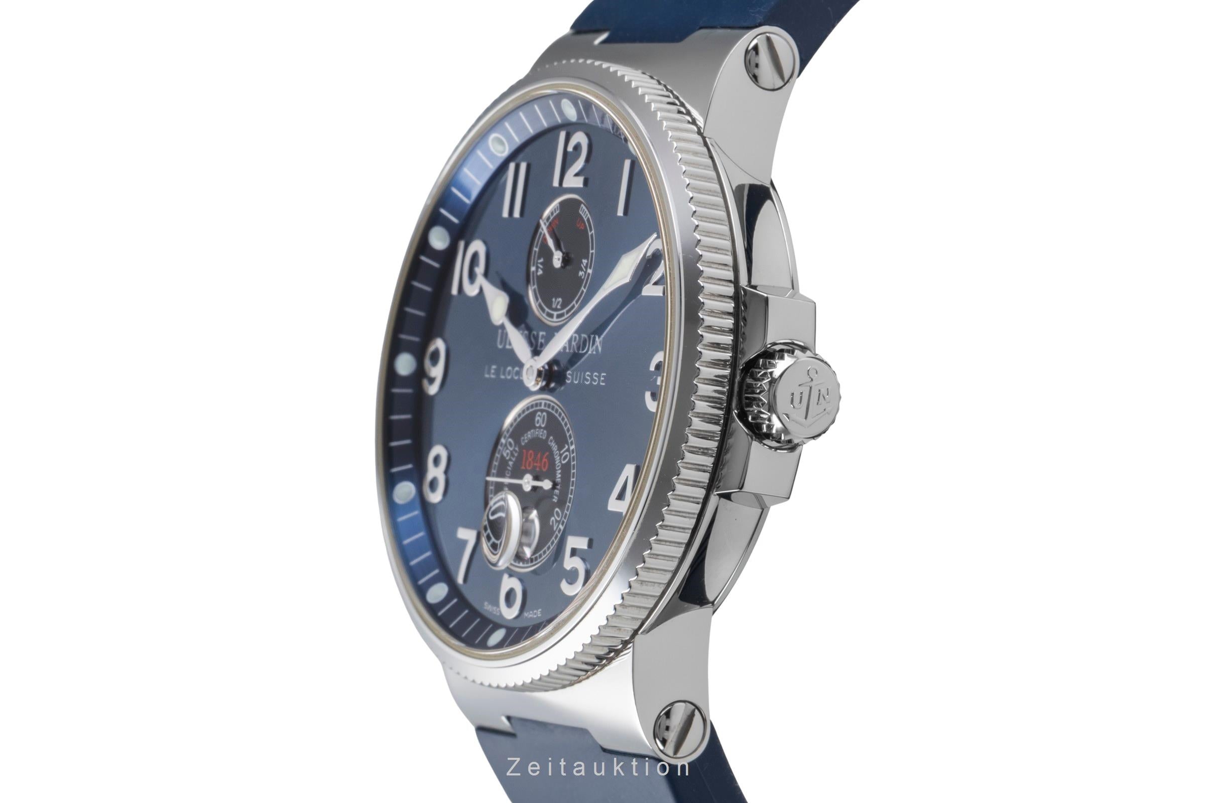 Ulysse Nardin Marine Chronometer Automatik Stahl Ref. 263-66 Box & Papiere 2012 [2506129]