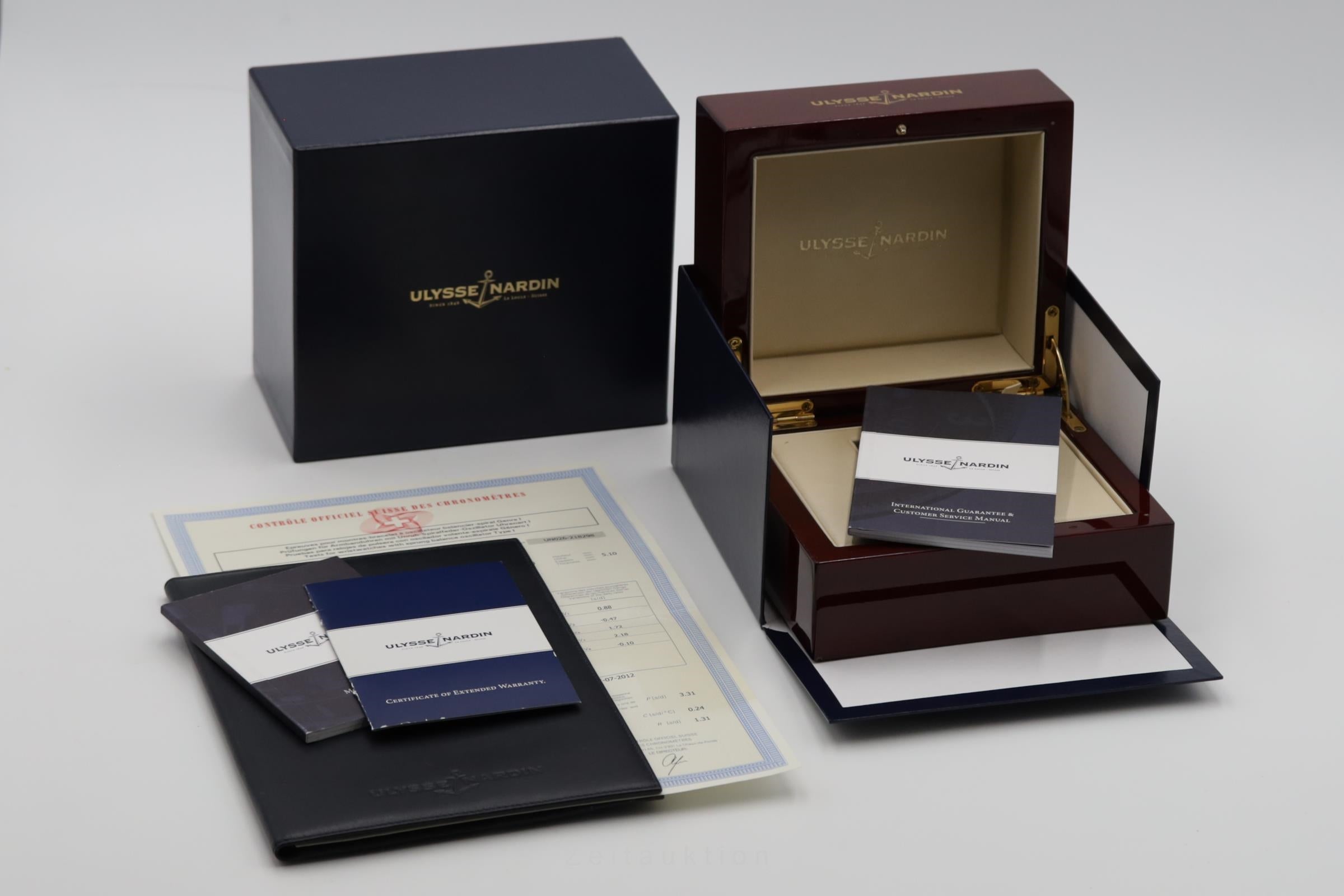 Ulysse Nardin Marine Chronometer Automatik Stahl Ref. 263-66 Box & Papiere 2012 [2506129]