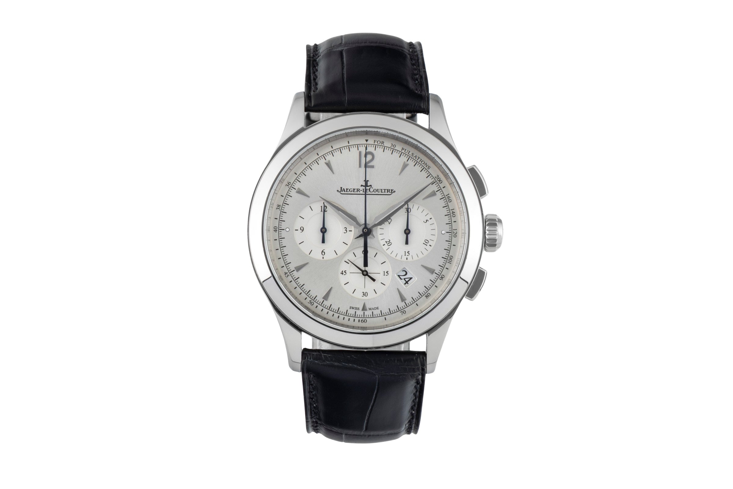 Jaeger LeCoultre Master Control chronographe acier automatique montre pour hommes Q1538420  ,174.8.C1  [2506131]