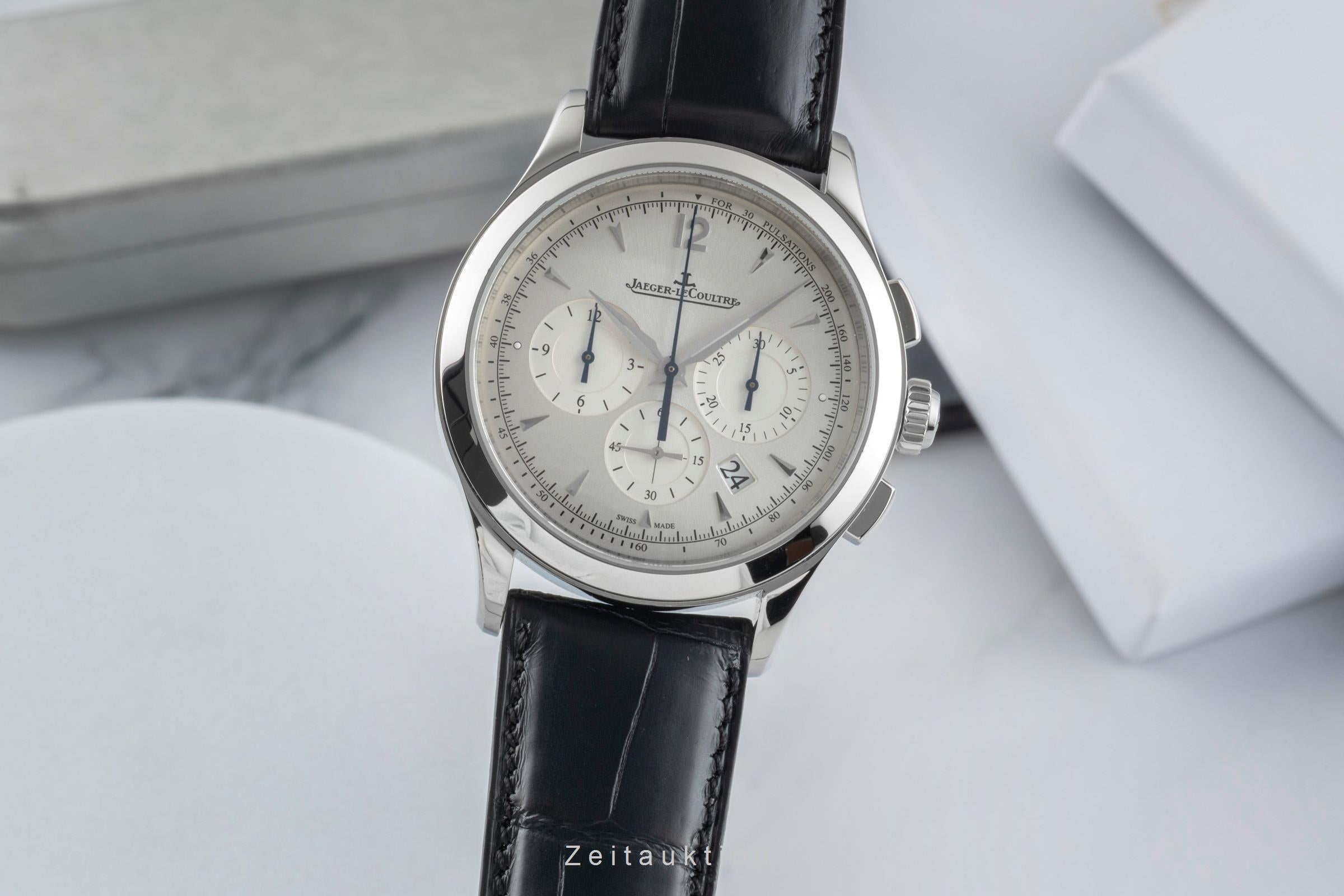 Jaeger LeCoultre Master Control Chronograph Automatik Ref. Q1538420 174.8.C1 B&P [2506131]