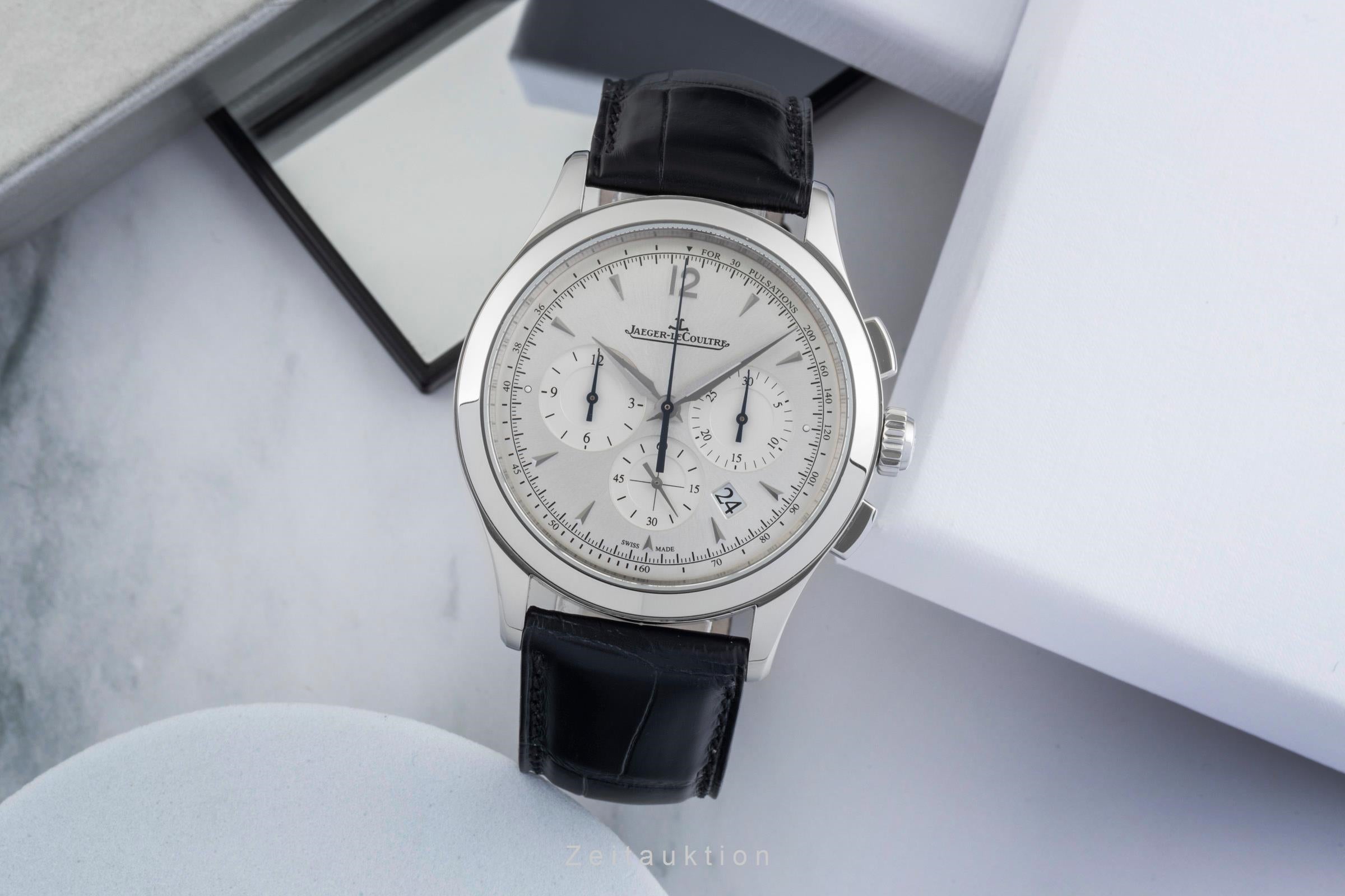 Jaeger LeCoultre Master Control Chronograph Automatik Ref. Q1538420 174.8.C1 B&P [2506131]