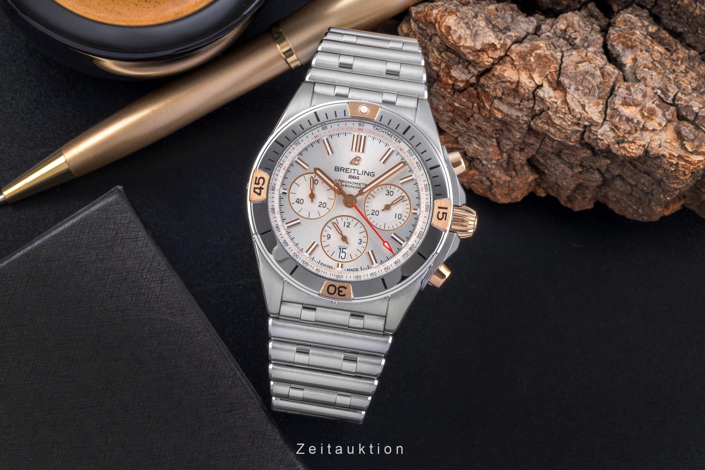 Breitling Chronomat chronographe acier / or  automatique montre pour hommes IB0134 LP: 10850EUR  [2506133]