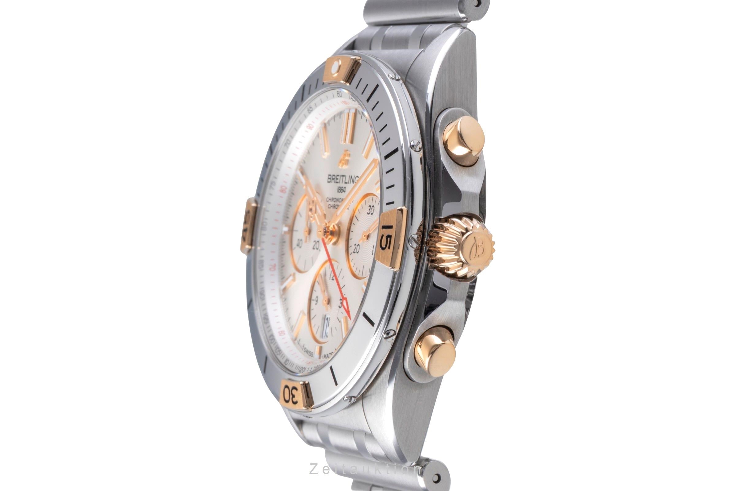 Breitling Chronomat chronographe acier / or  automatique montre pour hommes IB0134 LP: 10850EUR  [2506133]