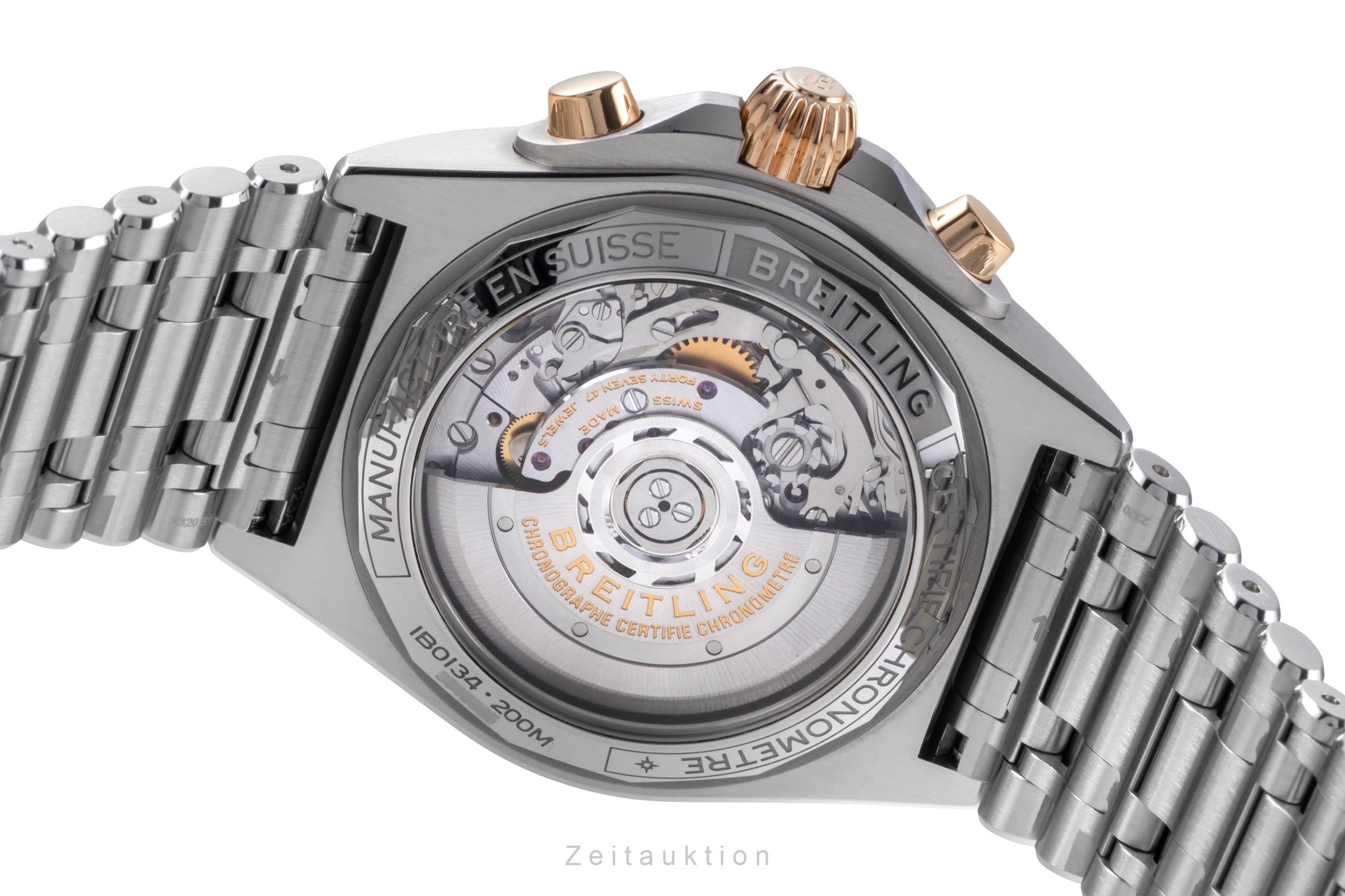 Breitling Chronomat chronographe acier / or  automatique montre pour hommes IB0134 LP: 10850EUR  [2506133]