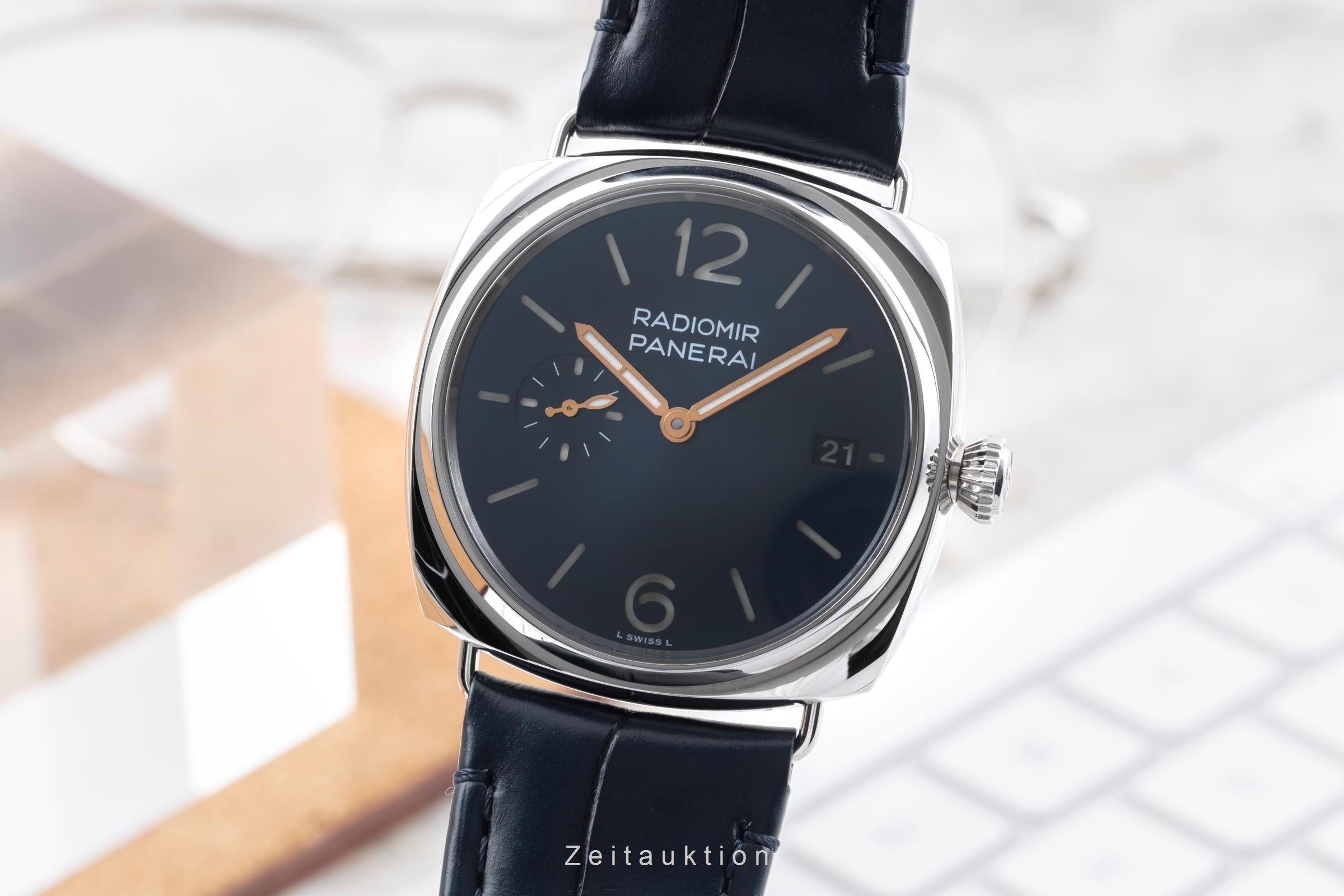 Panerai Radiomir acier automatique montre pour hommes PAM01293 LP: 6100EUR  [2506136]