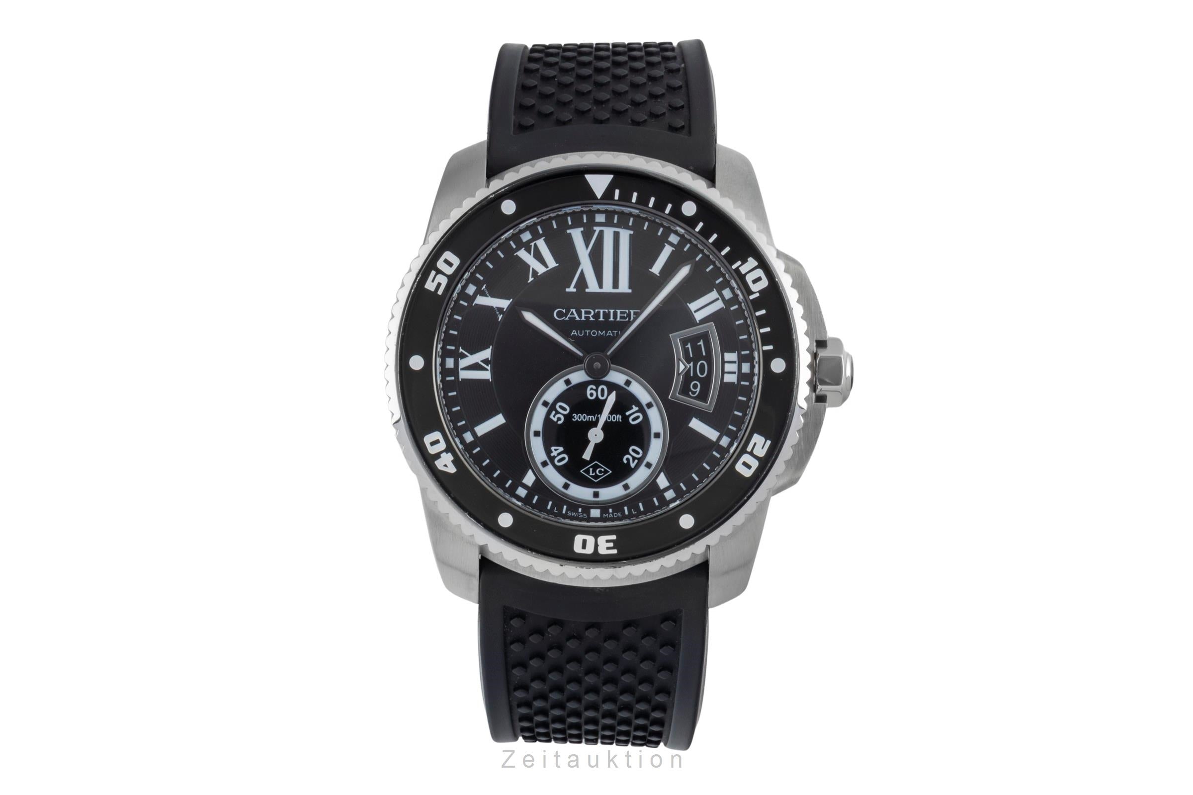 Cartier Calibre de Cartier steel automatic men's watch WSCA0012  [2506137]