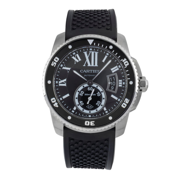 Cartier Calibre de Cartier steel automatic men's watch WSCA0012  [2506137]