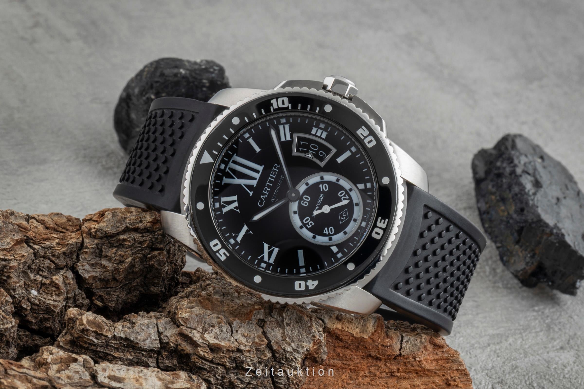 Cartier Calibre de Cartier steel automatic men's watch WSCA0012  [2506137]