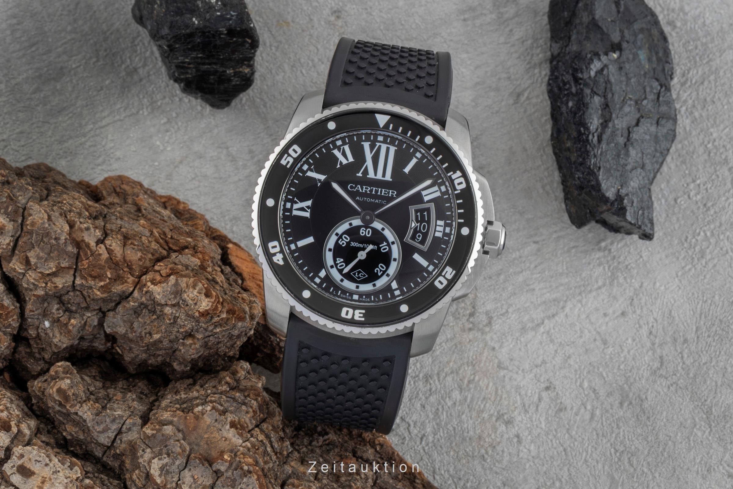 Cartier Calibre de Cartier steel automatic men's watch WSCA0012  [2506137]