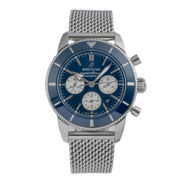 Breitling Superocean Chronograph chronograph steel automatic men's watch AB0162161C1A1 LP: 9050EUR  [2506138]