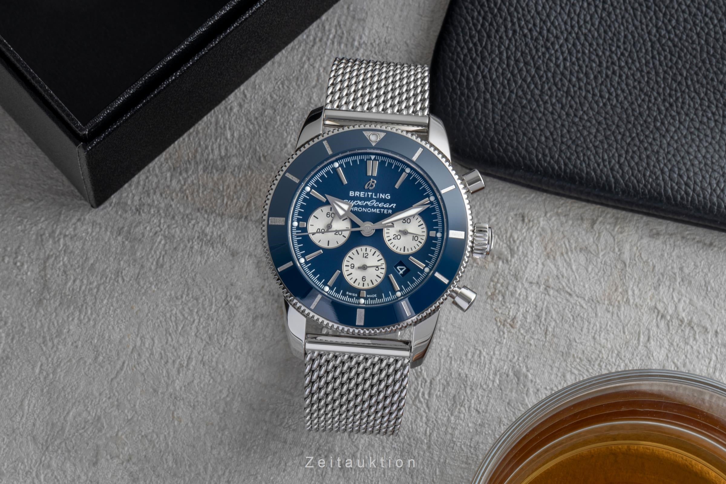 Breitling Superocean Chronograph chronograph steel automatic men's watch AB0162161C1A1 LP: 9050EUR  [2506138]