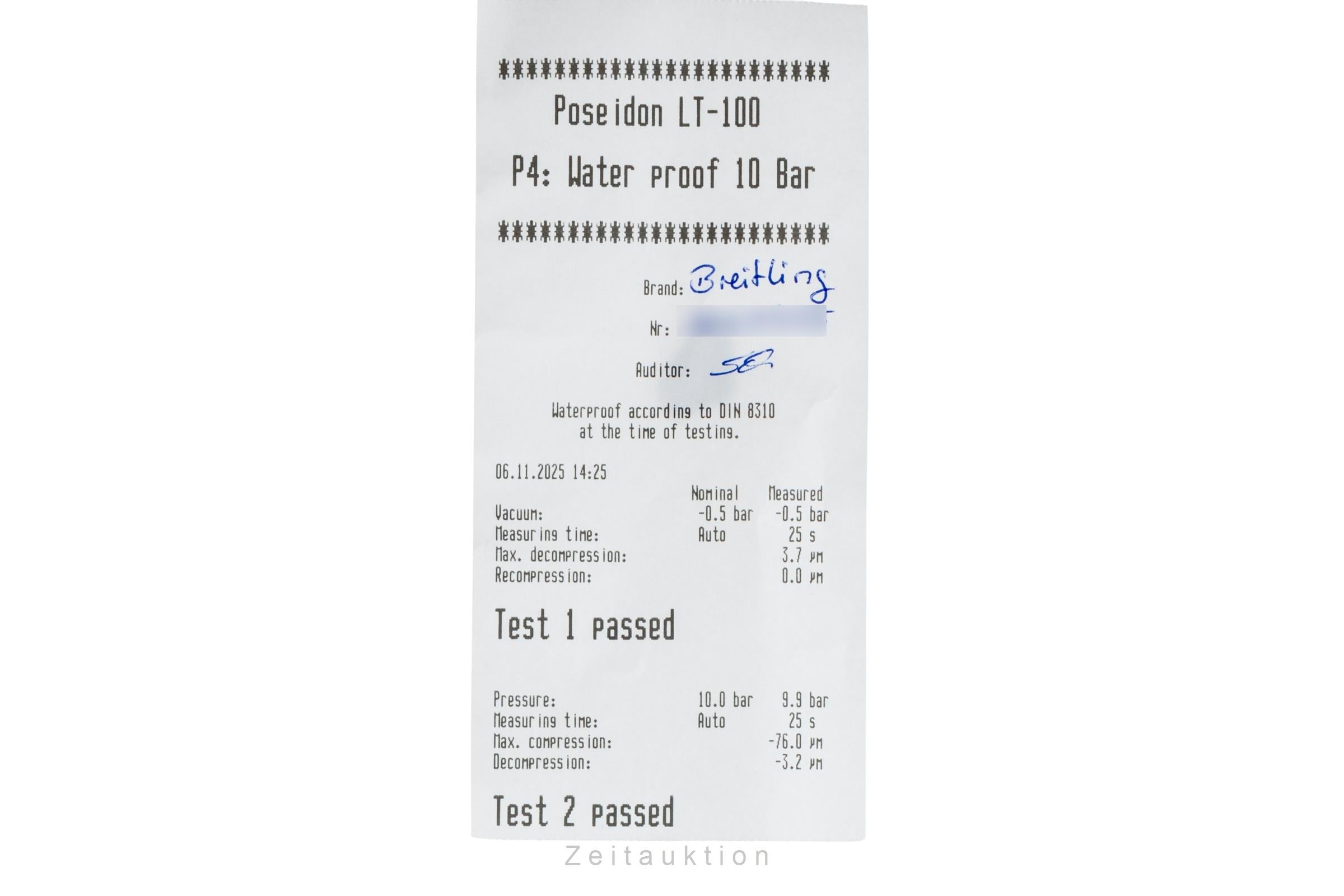 Breitling Superocean Chronograph chronograph steel automatic men's watch AB0162161C1A1 LP: 9050EUR  [2506138]