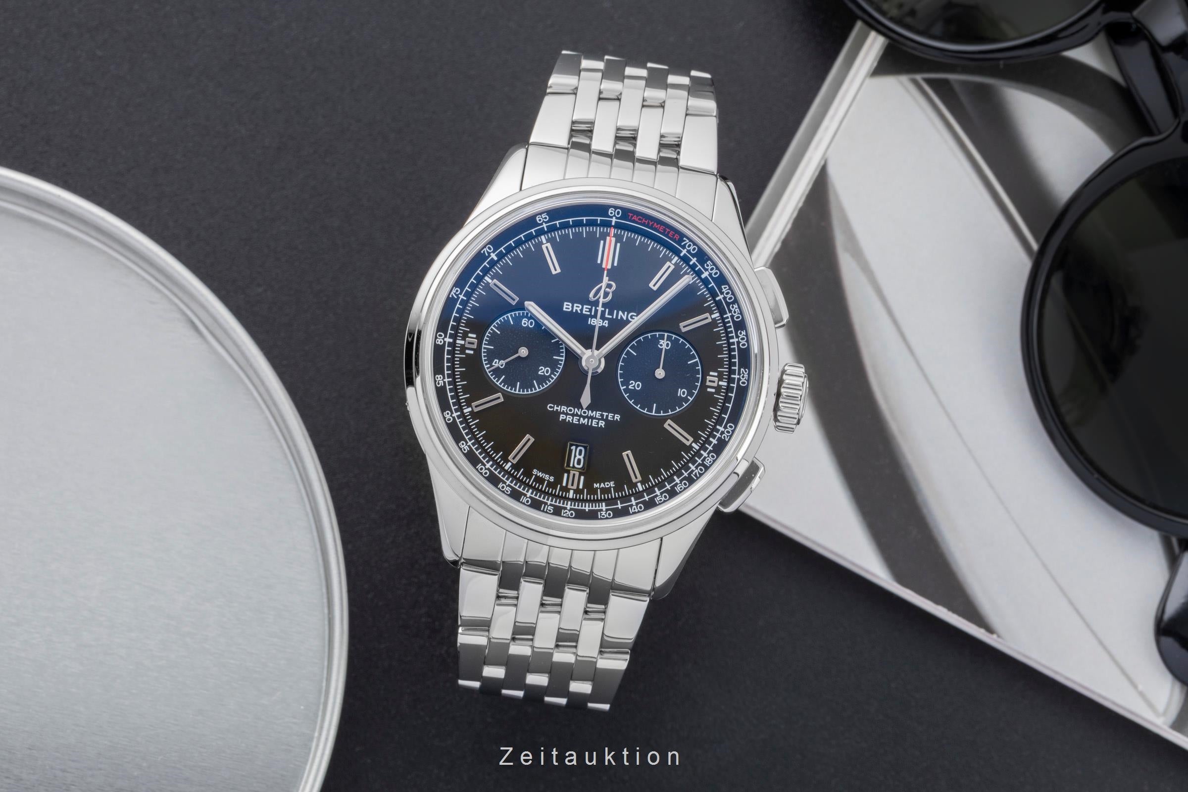 Breitling Premier B01 Green Dial Chronograph 42 Bentley Automatik Ref. AB0118 [2506139]