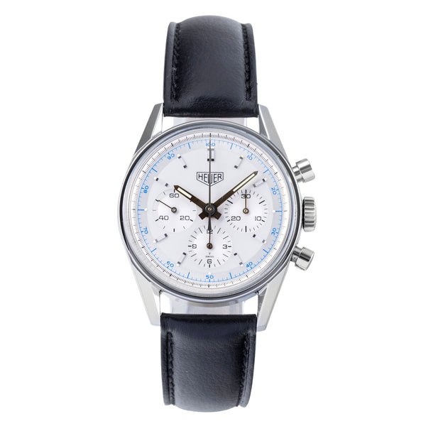 Tag Heuer Carrera chronographe acier à remontage manuel montre pour hommes CS3110.BC0726  [2506141]