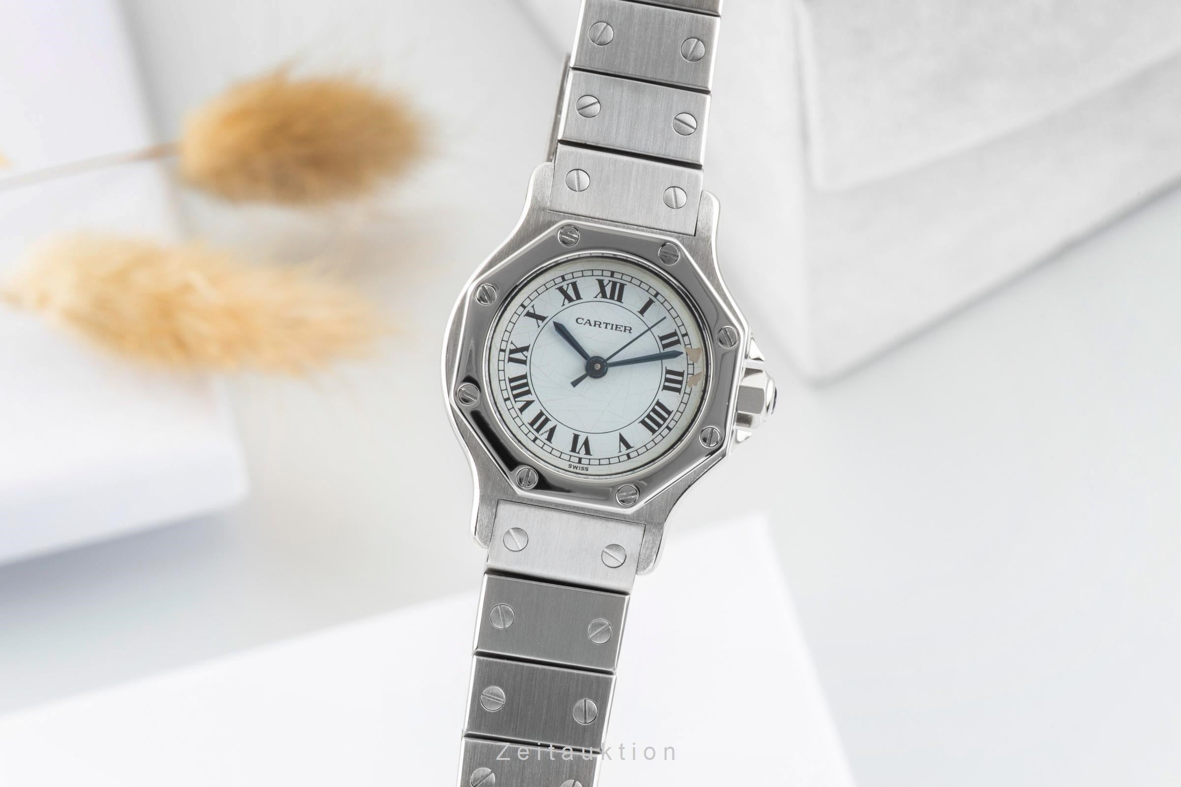 Cartier Santos Ronde steel automatic men's watch 0906  [2506144]