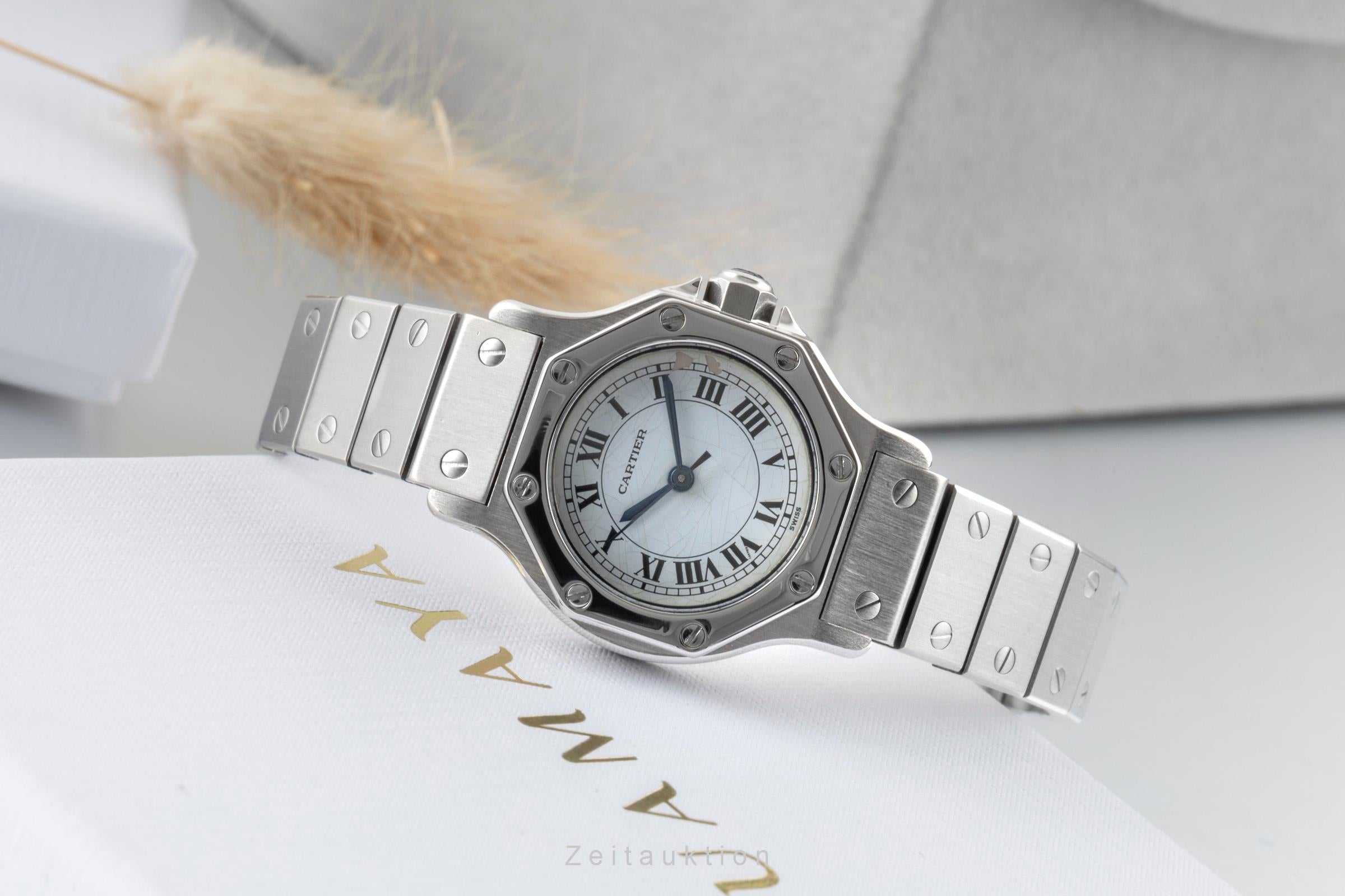 Cartier Santos Ronde steel automatic men's watch 0906  [2506144]