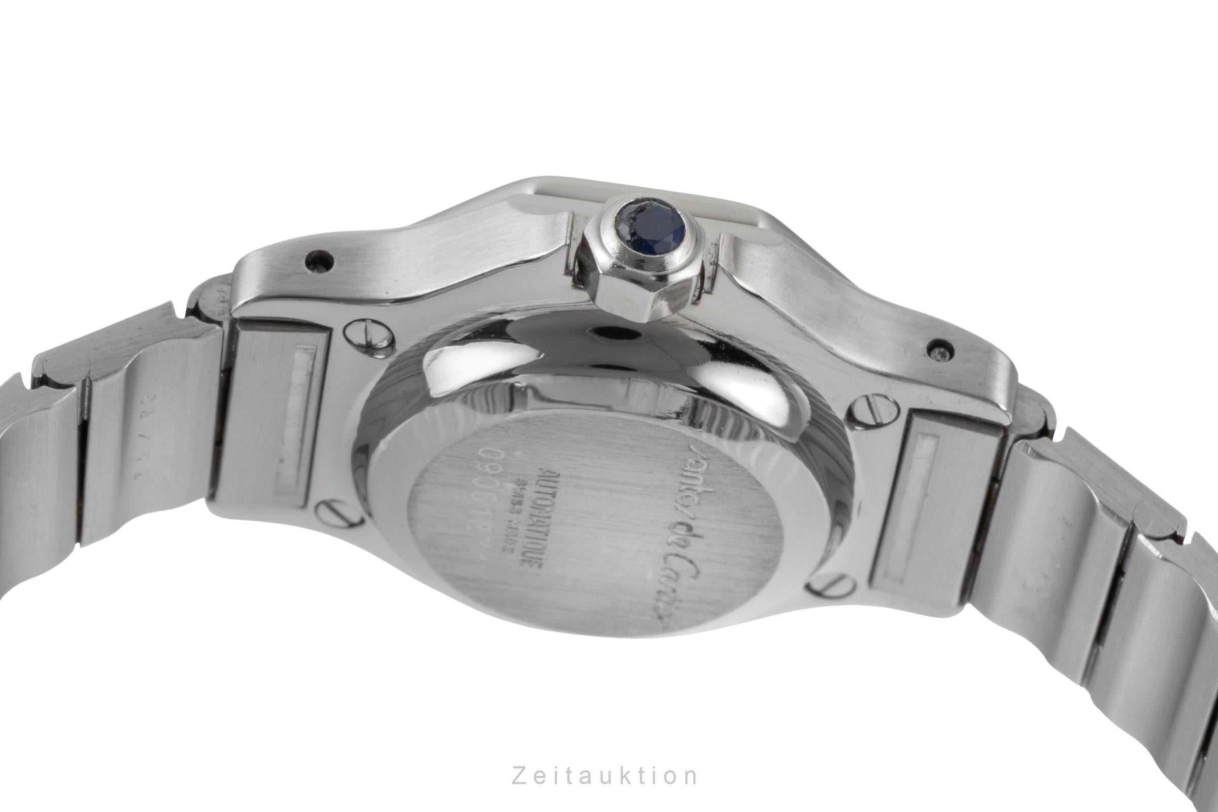 Cartier Santos Ronde steel automatic men's watch 0906  [2506144]