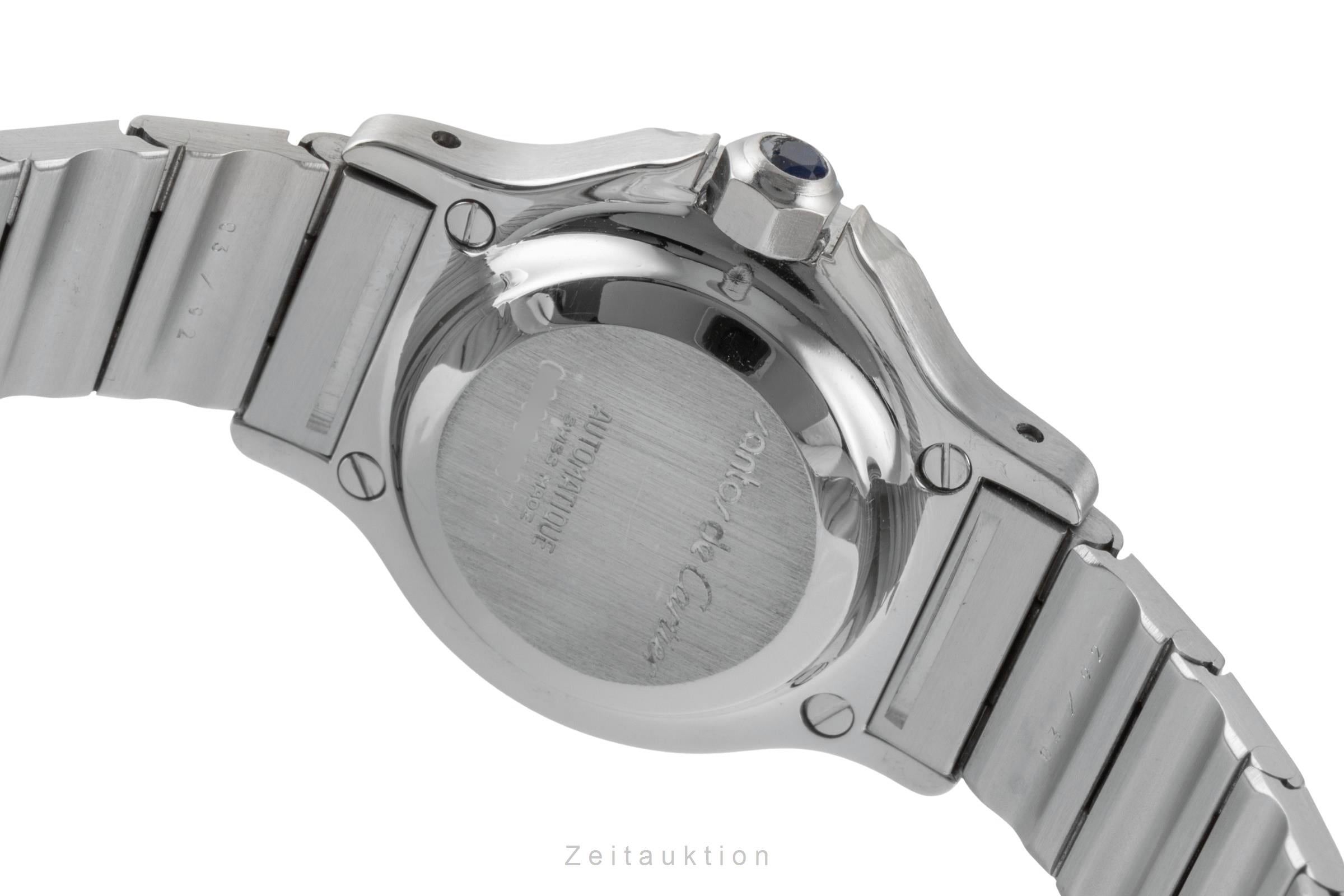 Cartier Santos Ronde steel automatic men's watch 0906  [2506144]