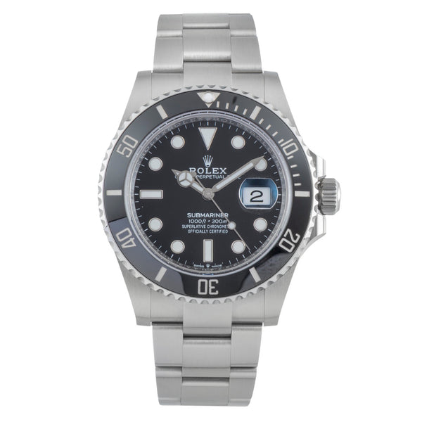 Rolex Submariner steel automatic men's watch 126610LN  [2506147]