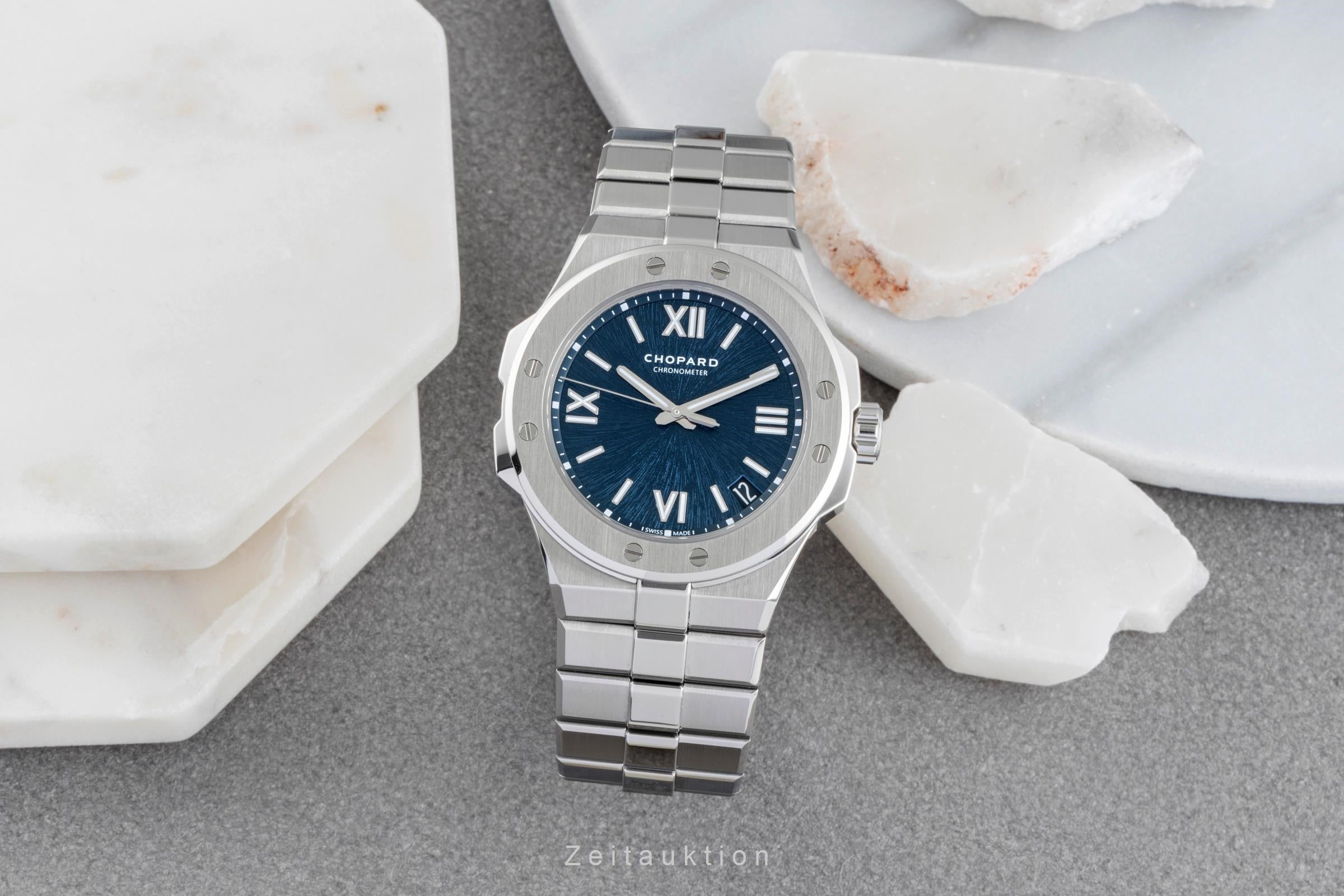 Chopard Alpine Eagle steel automatic men's watch 298600-3001	 LP: 15900EUR  [2506148]