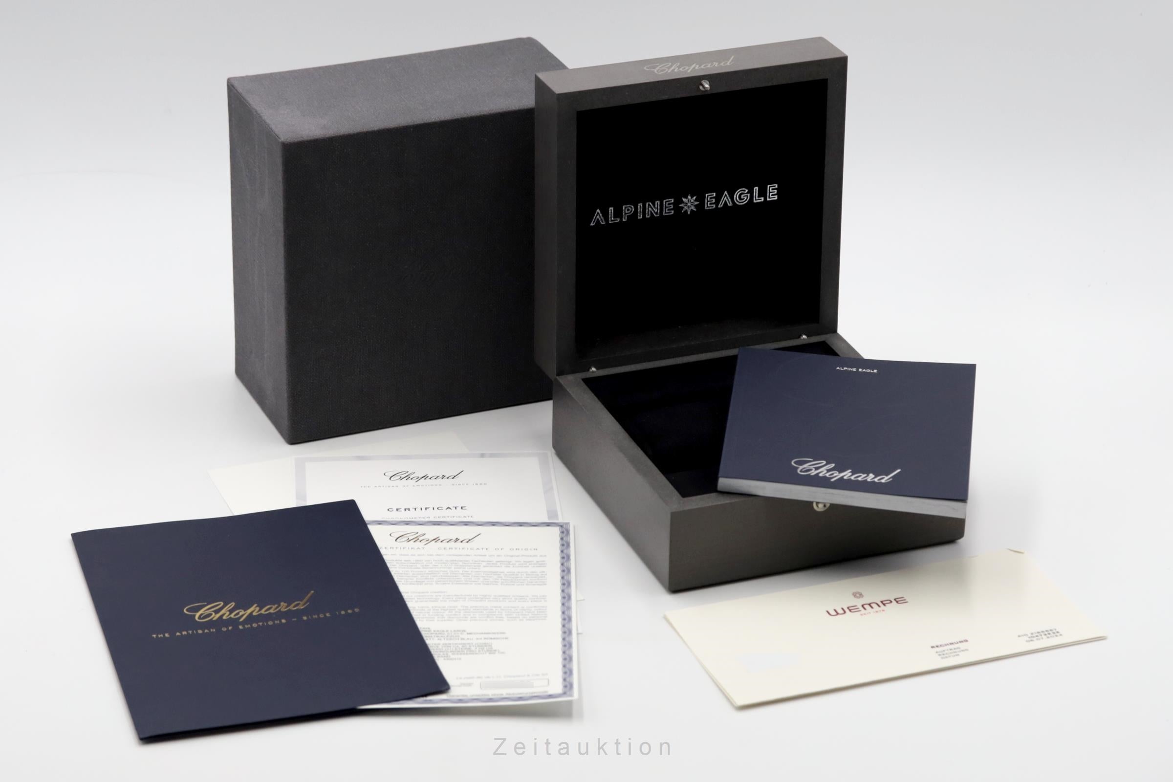 Chopard Alpine Eagle steel automatic men's watch 298600-3001	 LP: 15900EUR  [2506148]