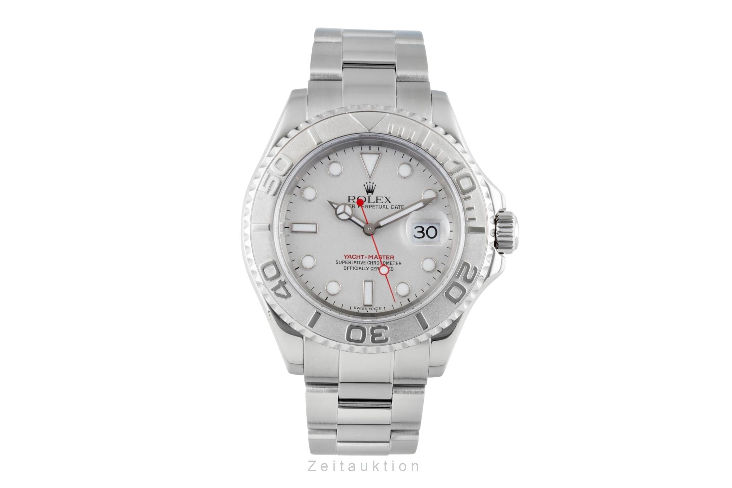 Rolex Yacht-Master 40 Oyster Stahl Platin Automatik Herren Ref. 16622 F-Serie [2506149]