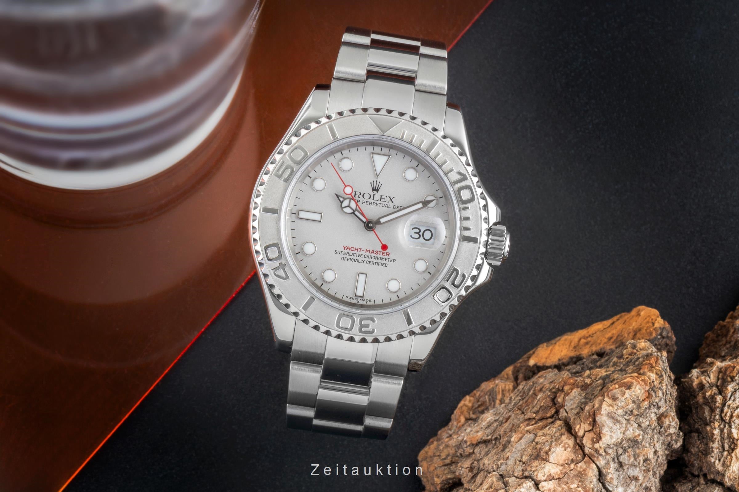 Rolex Yacht-Master 40 Oyster Stahl Platin Automatik Herren Ref. 16622 F-Serie [2506149]