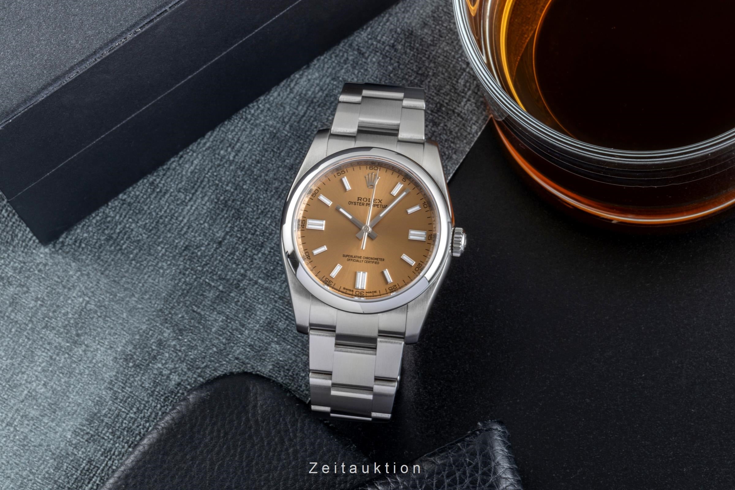 Rolex Oyster Perpetual acier automatique montre pour hommes 116000  [2506150]