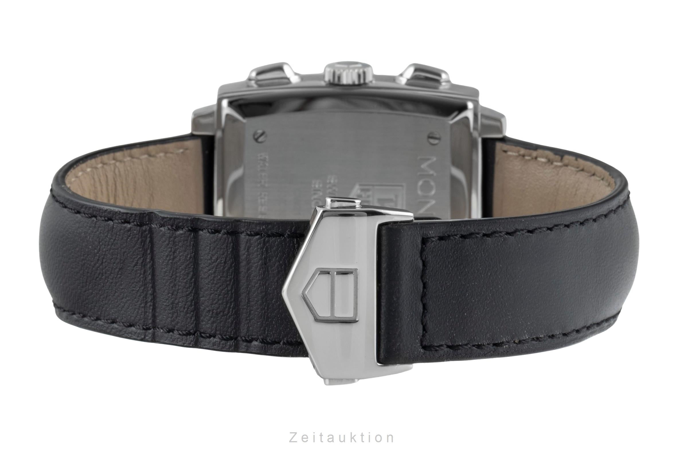 Tag Heuer Monaco Chronograph Stahl Automatik Herrenuhr CW2111-0 Klassiker [2506151]