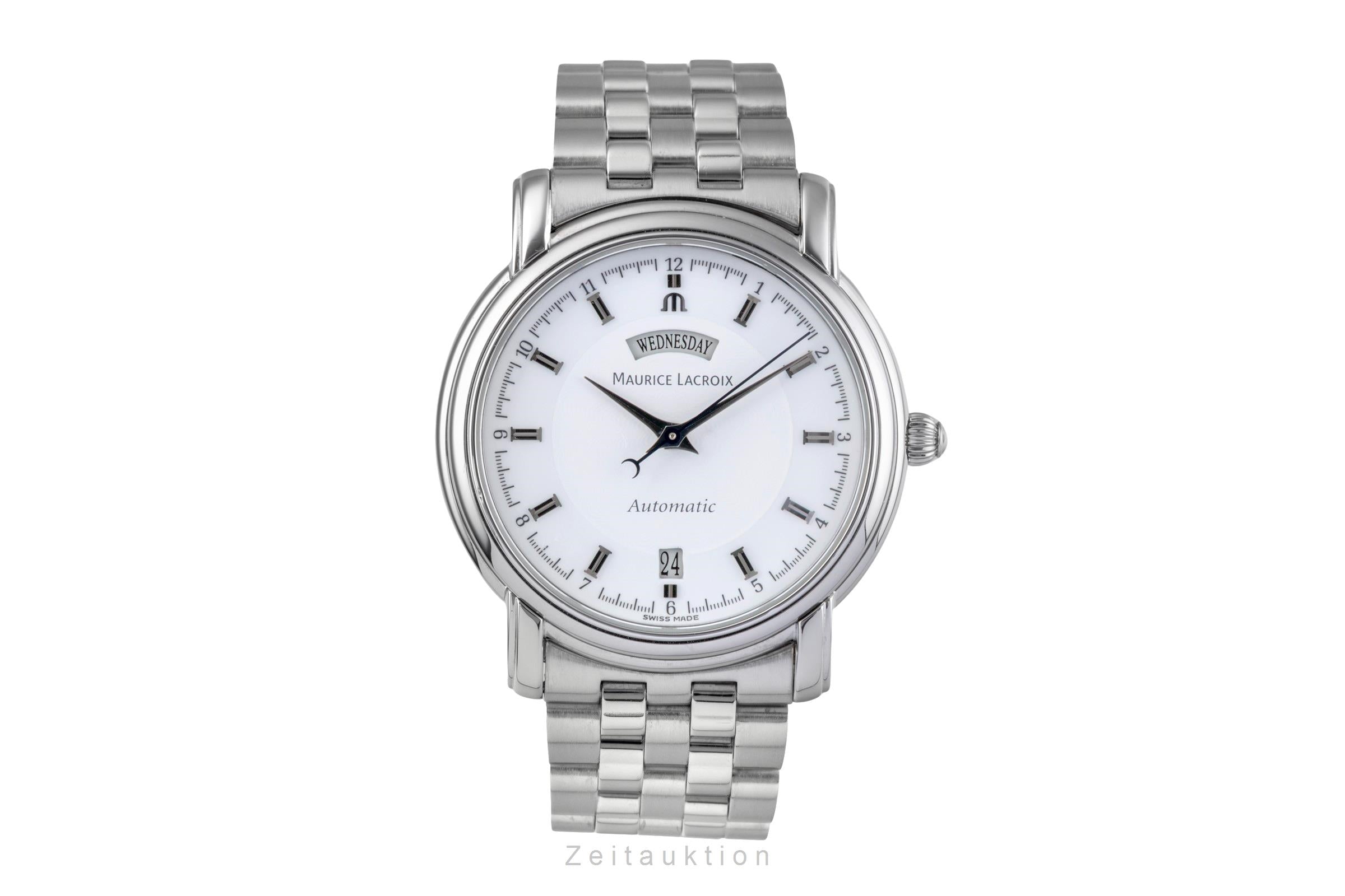 Maurice Lacroix Pontos acier automatique montre pour hommes PT6027  [2506152]