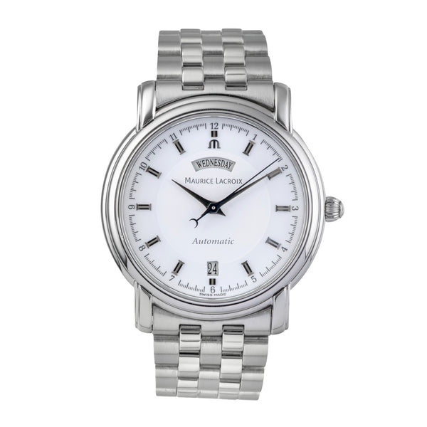 Maurice Lacroix Pontos acier automatique montre pour hommes PT6027  [2506152]